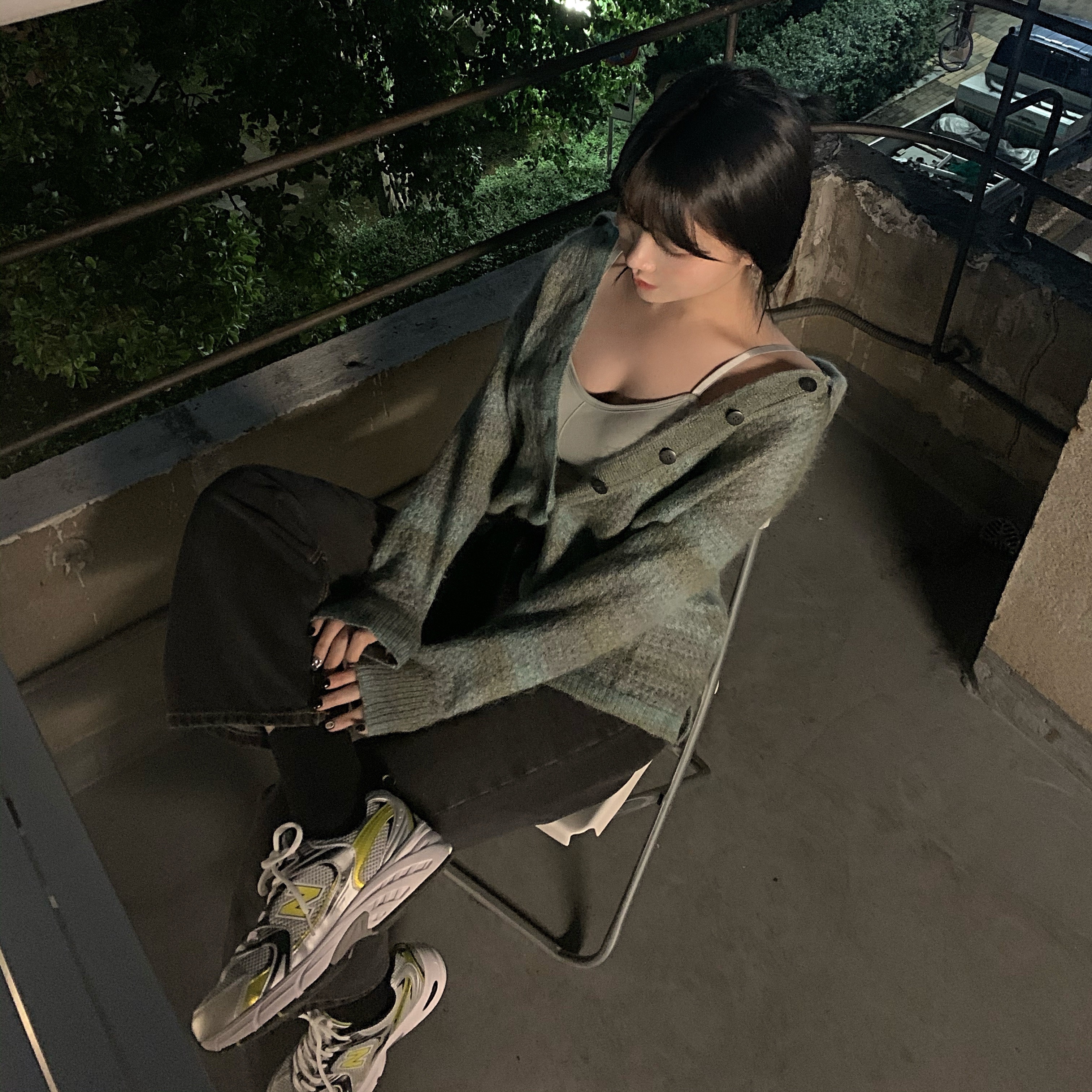 New Balance 530 Silver 착용 스타일