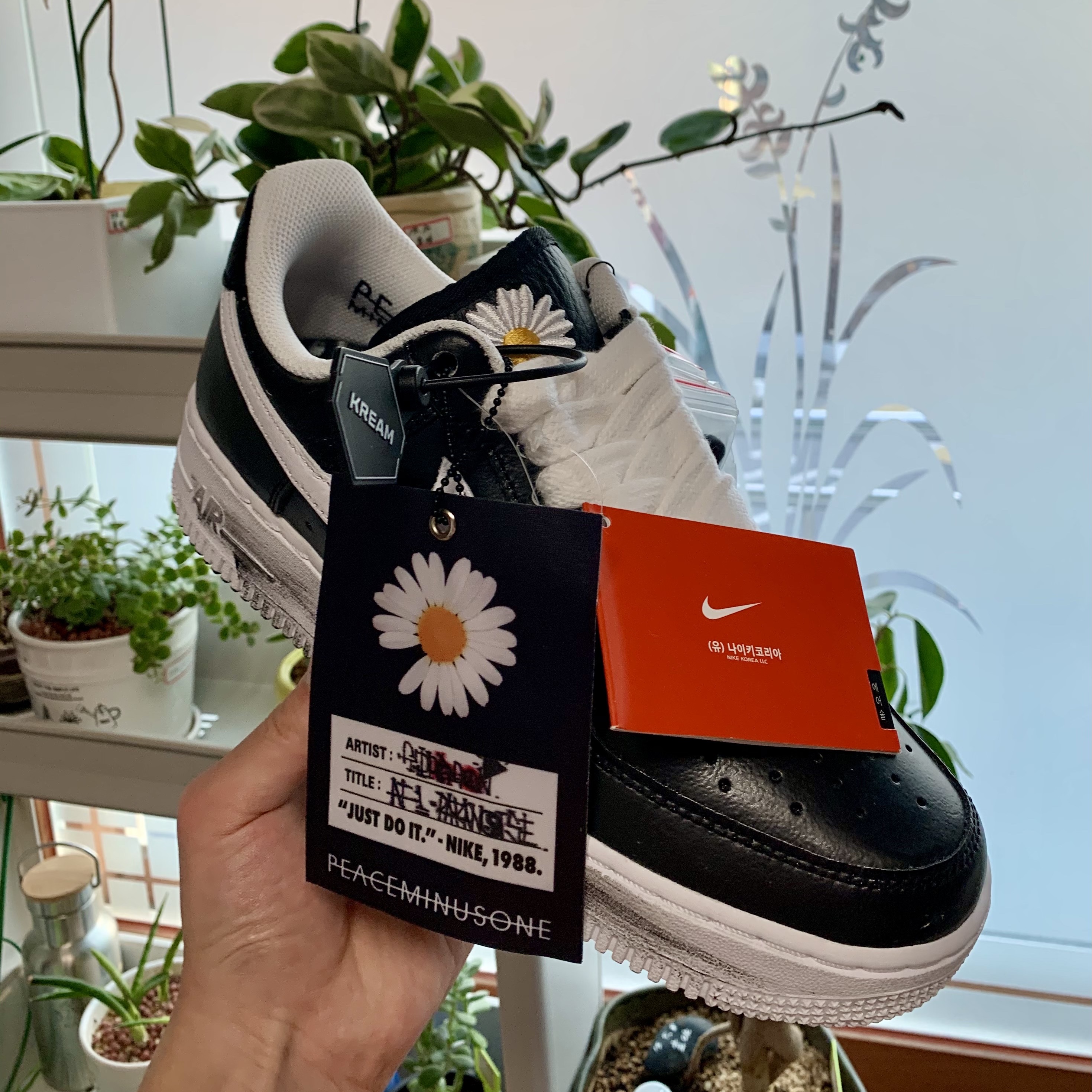 Nike x Peaceminusone Air Force 1 Low Para-Noise 착용 스타일 - 1