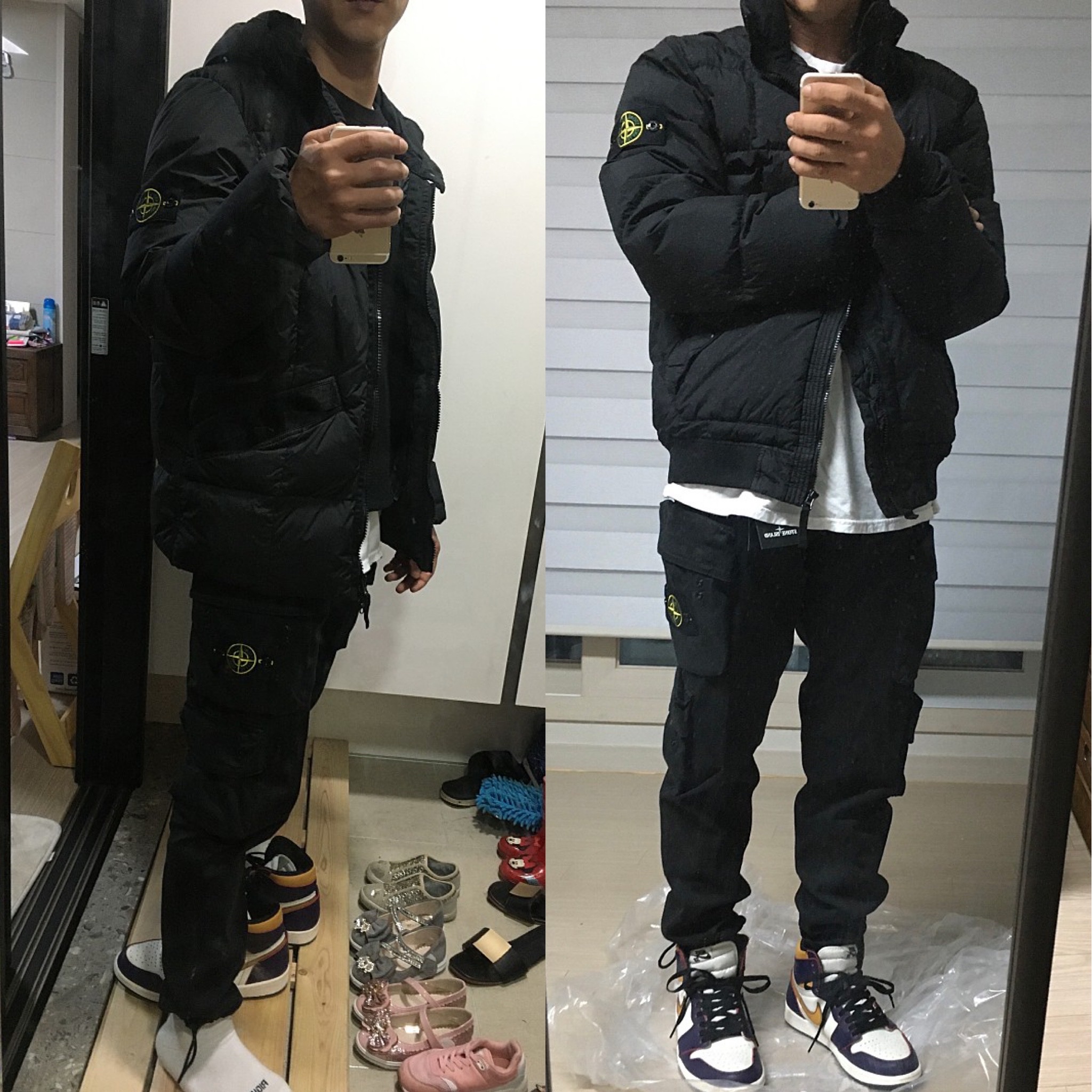 Jordan 1 Retro High OG Defiant SB LA to Chicago 착용 스타일