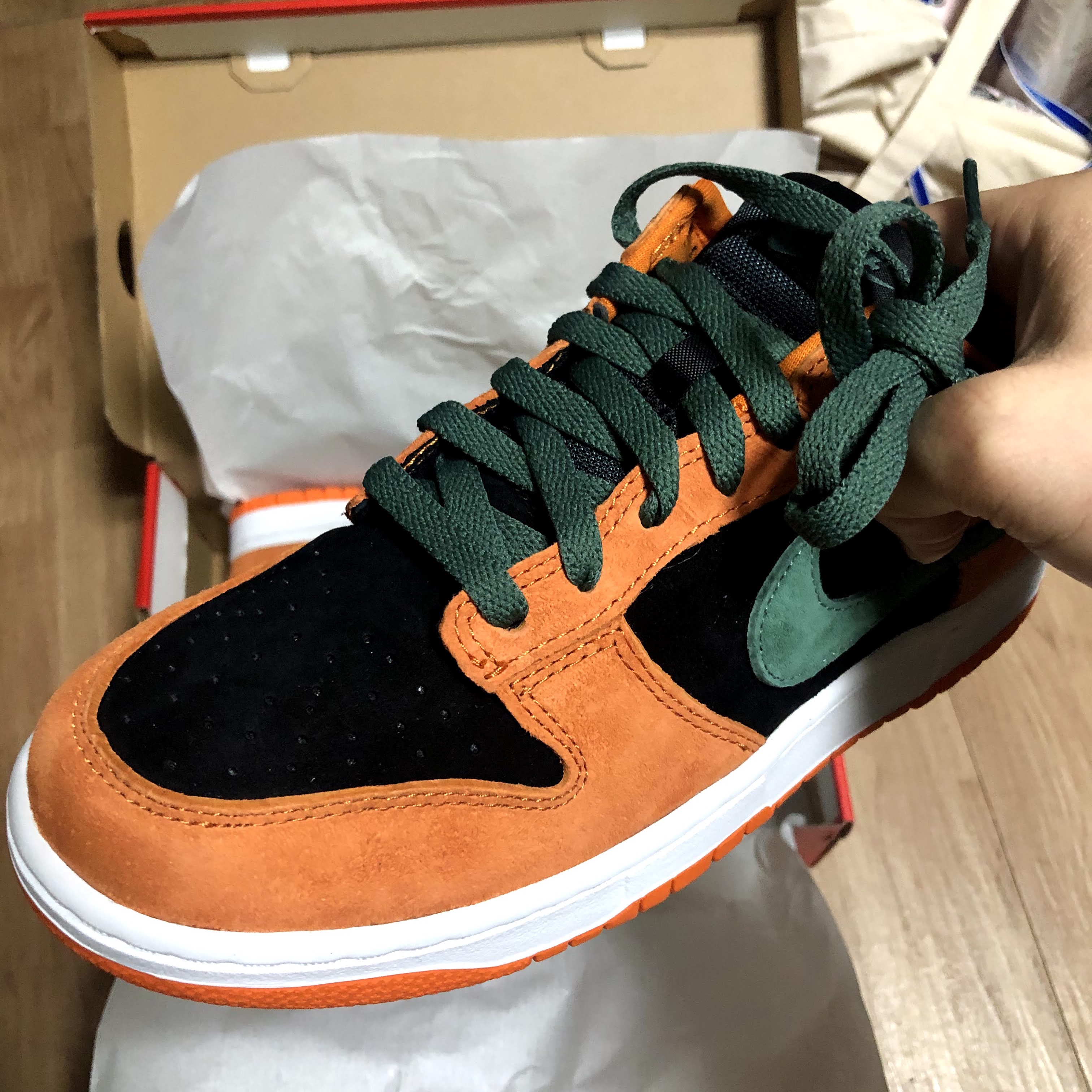 Nike Dunk Low SP Ceramic 착용 스타일 - 2