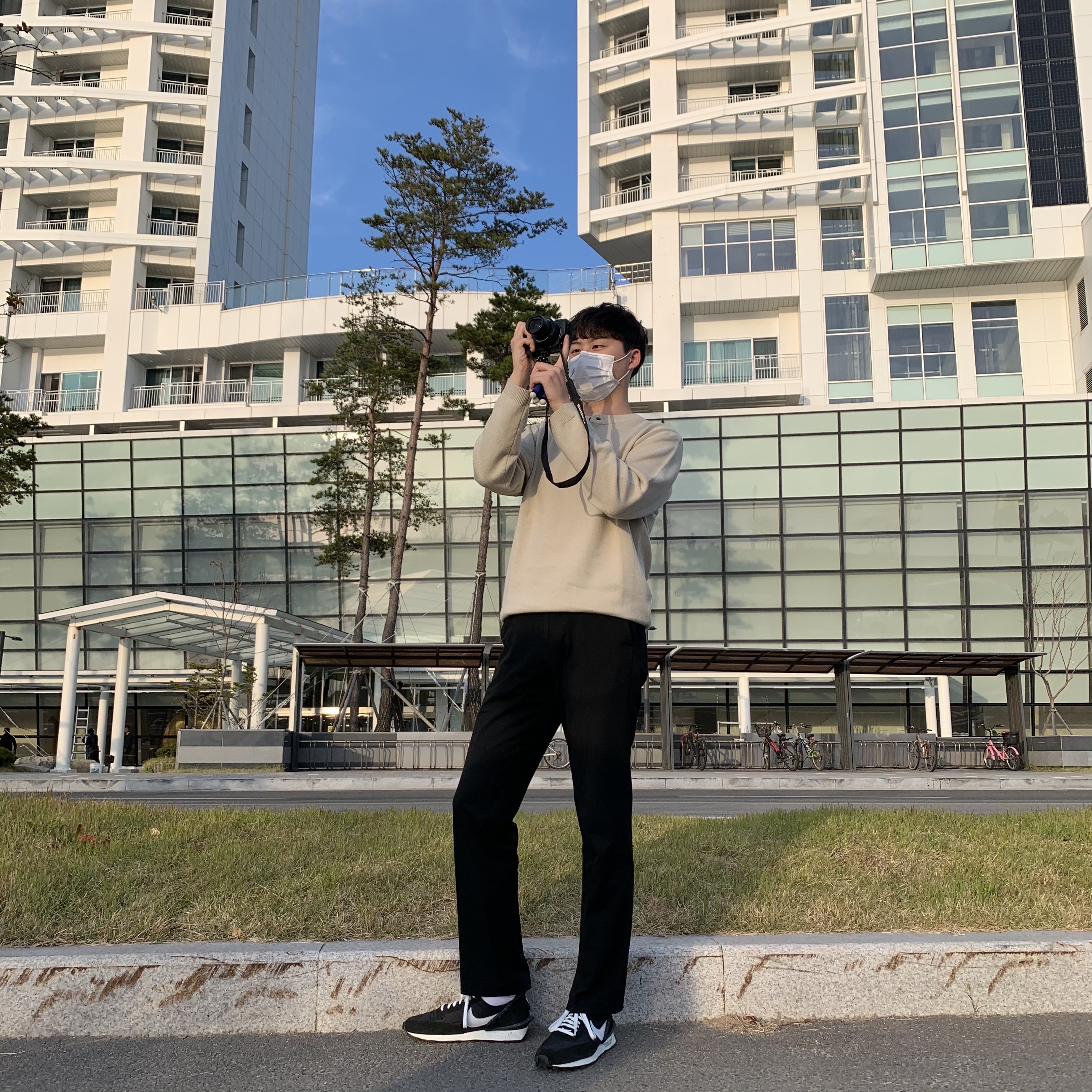 Nike x Undercover Daybreak Black 착용 스타일