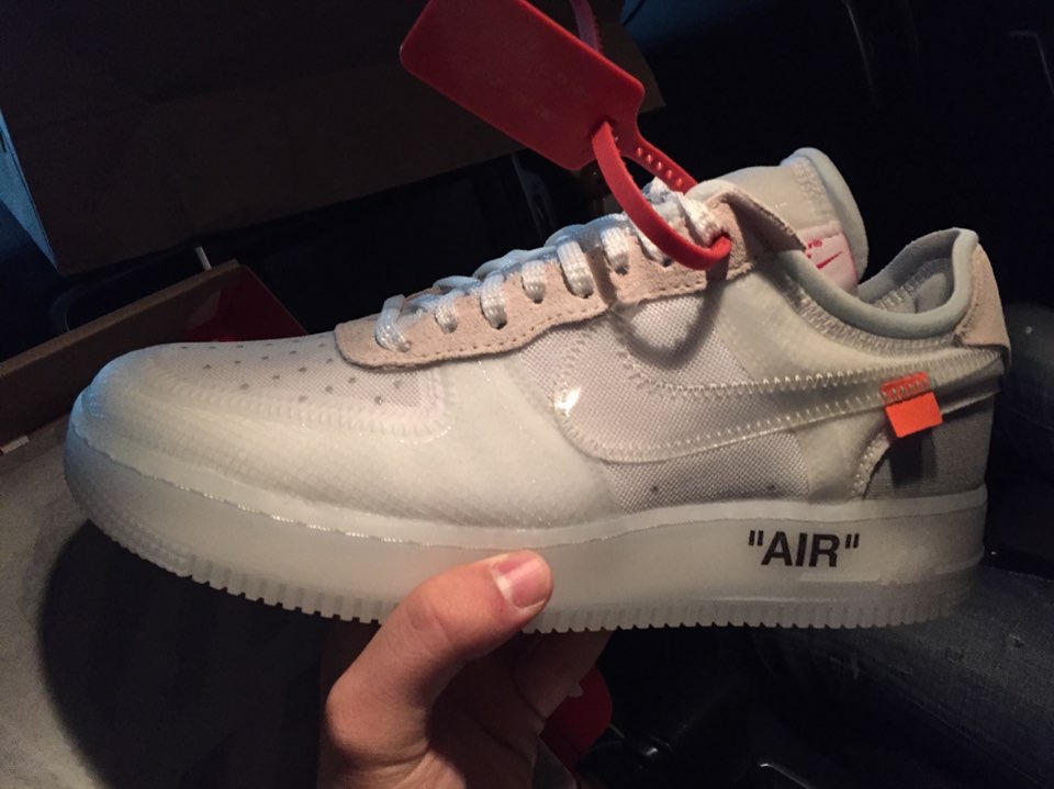 Nike x Off-White Air Force 1 Low The Ten 착용 스타일
