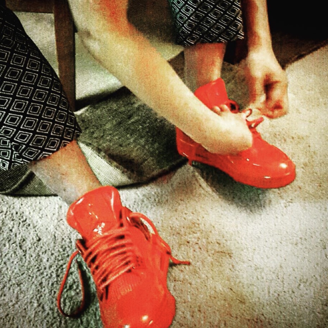 Jordan 4 Retro 11Lab4 Red 착용 스타일