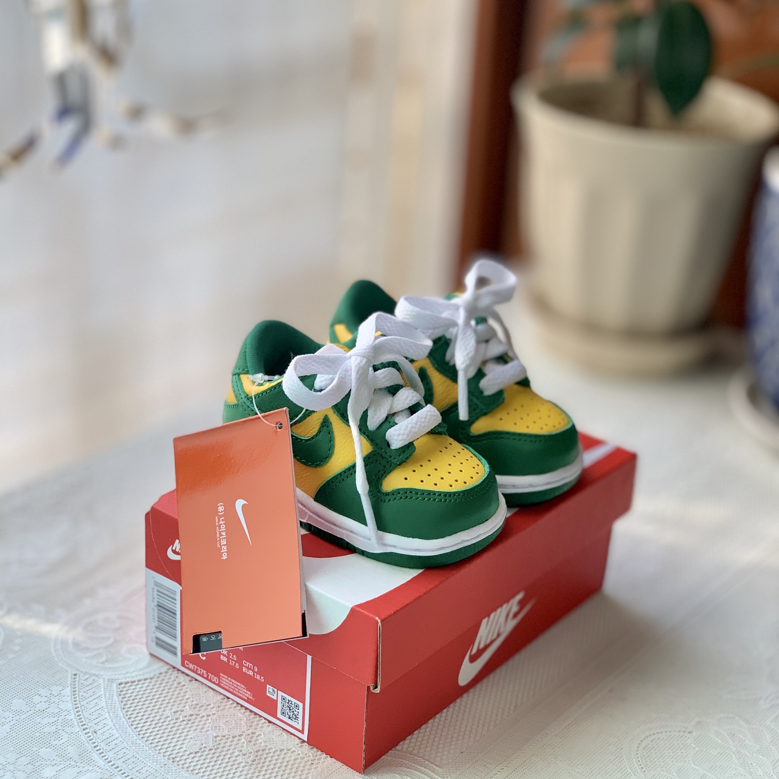 (TD) Nike Dunk Low Brazil 2020 착용 스타일 - 1