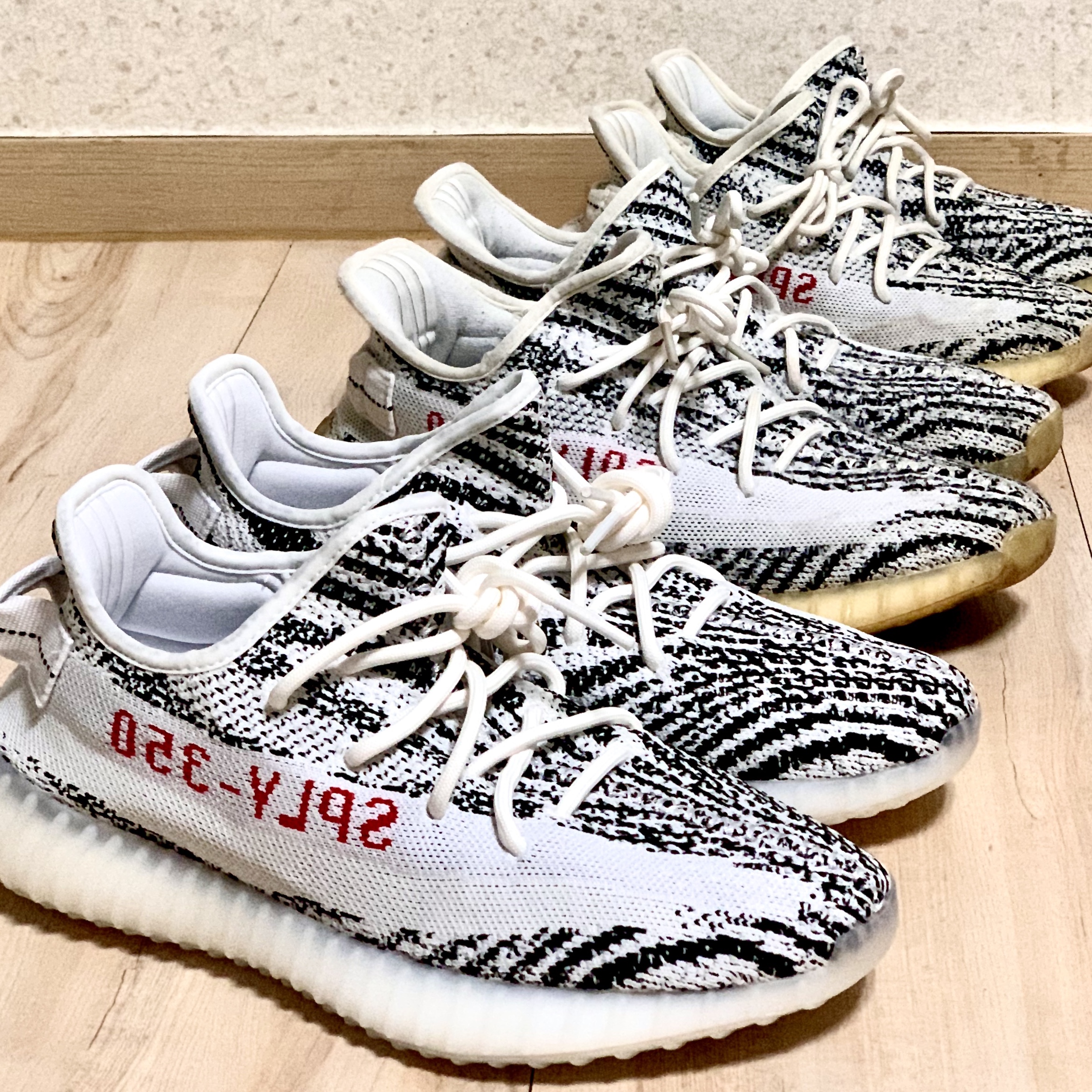 Adidas Yeezy Boost 350 V2 Zebra 2017/2019/2020 착용 스타일