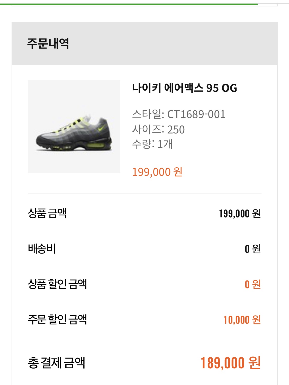 Nike Air Max 95 OG Neon Yellow 2020 착용 스타일