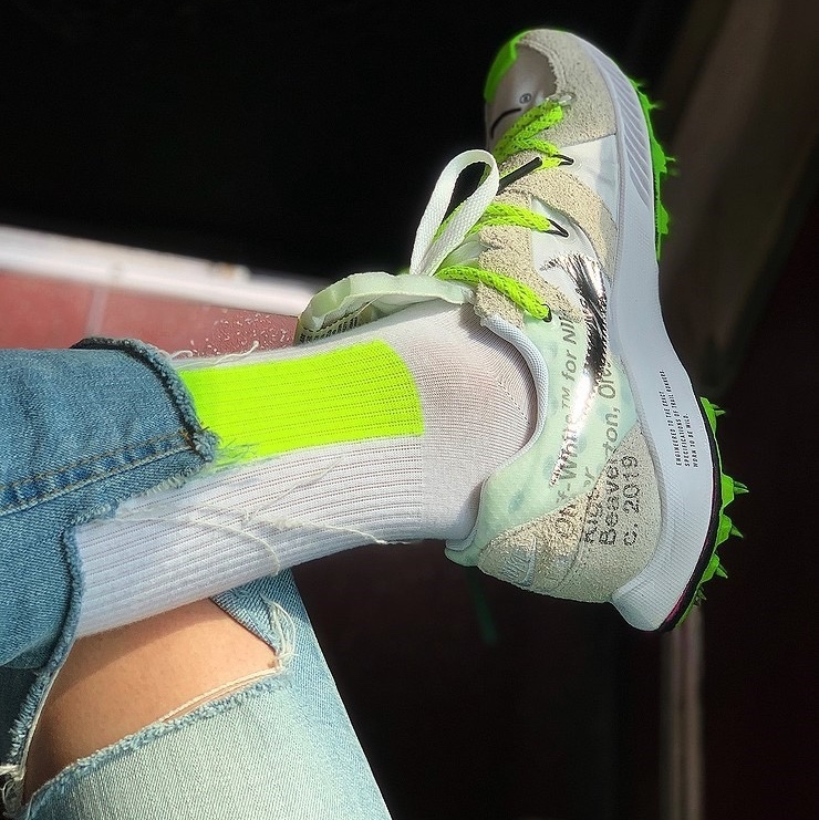 (W) Nike x Off-White Zoom Terra Kiger 5 White 착용 스타일 - 3