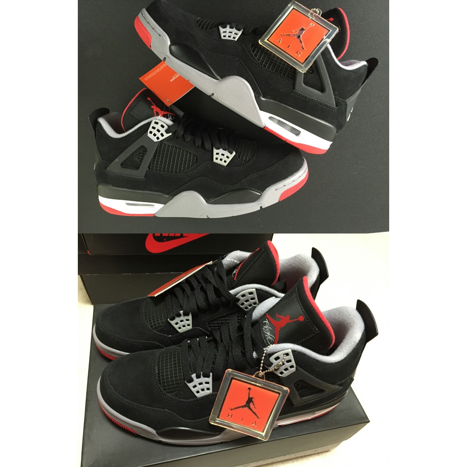 Jordan 4 Retro Black Cement 2012 착용 스타일