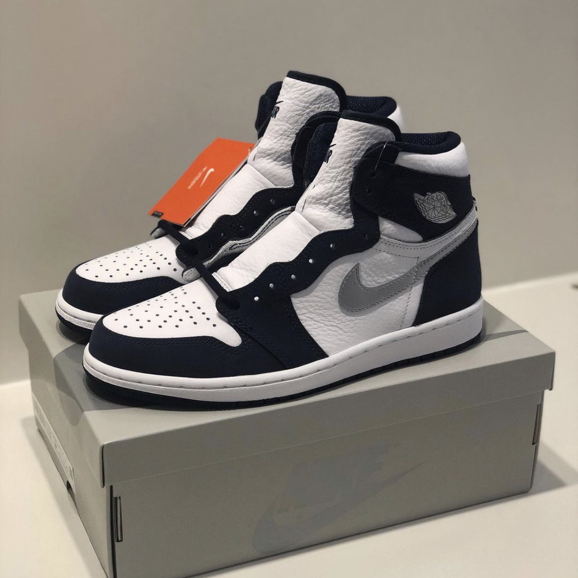 Jordan 1 Retro High OG CO.JP Midnight Navy 착용 스타일