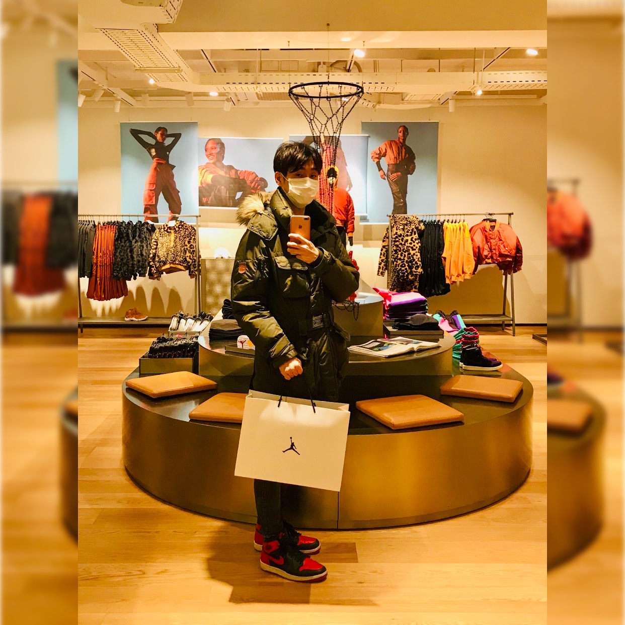 Jordan 1.5 Retro Bred 착용 스타일 - 1