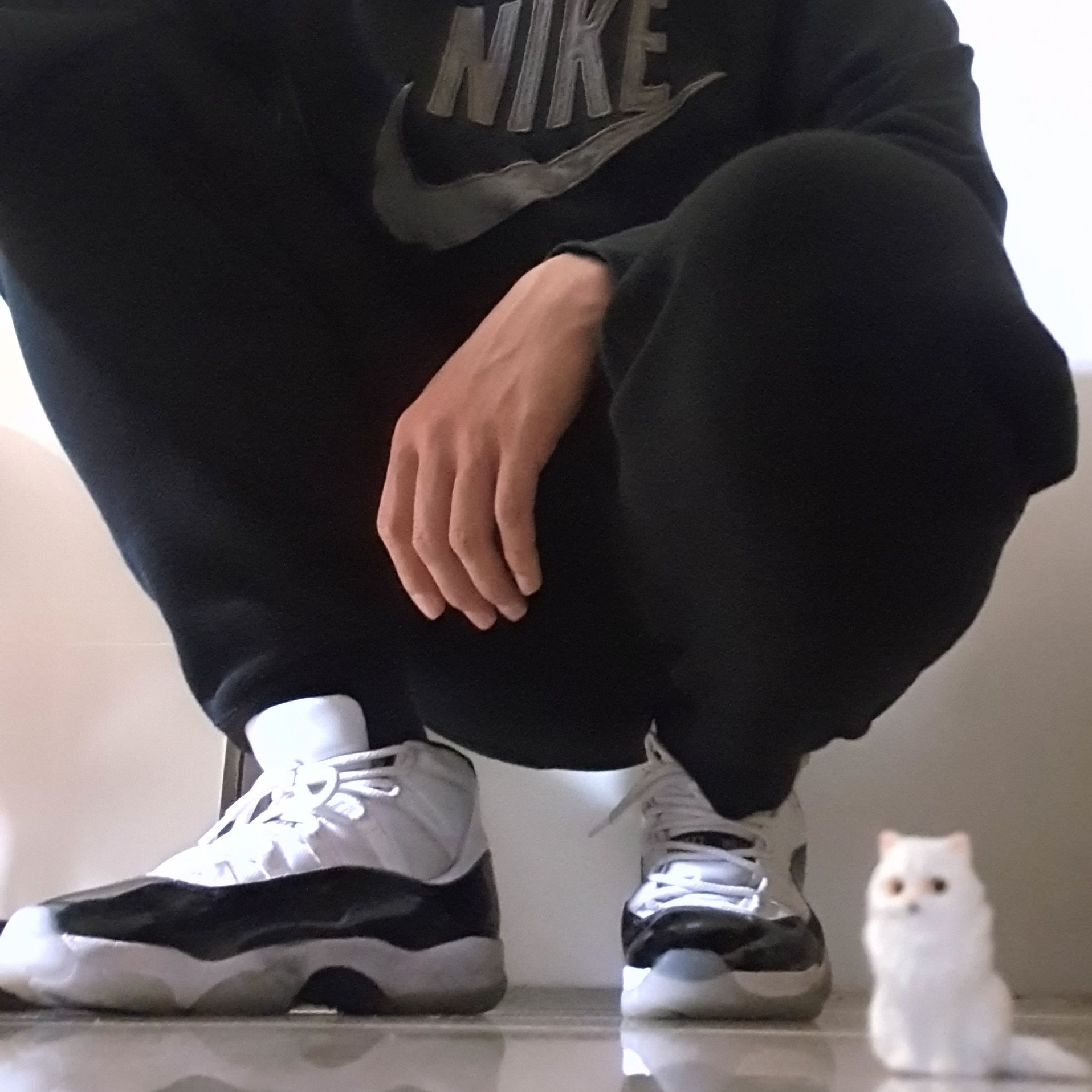 Jordan 11 Retro Concord 2018 착용 스타일