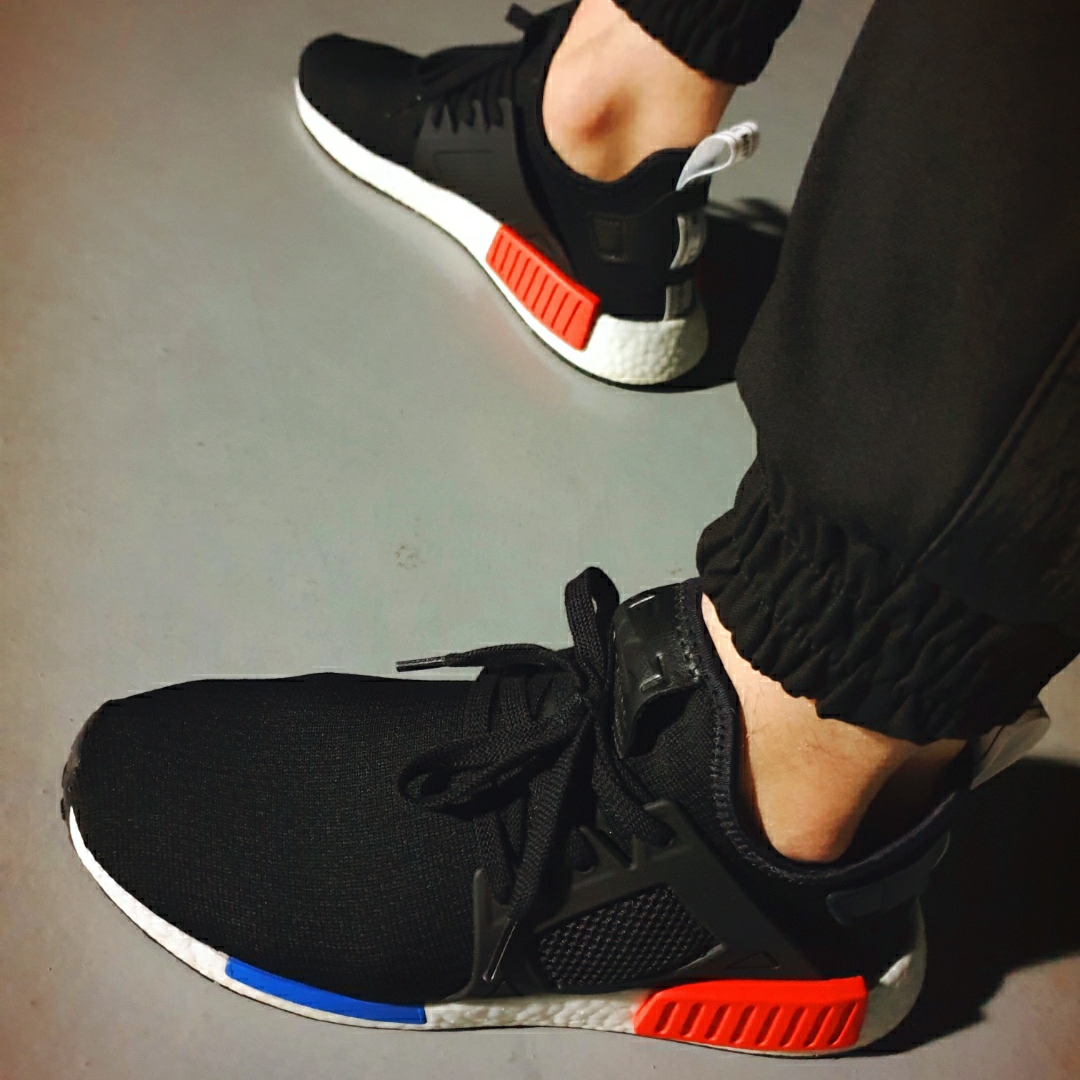 Adidas NMD XR1 OG Black 착용 스타일 - 5