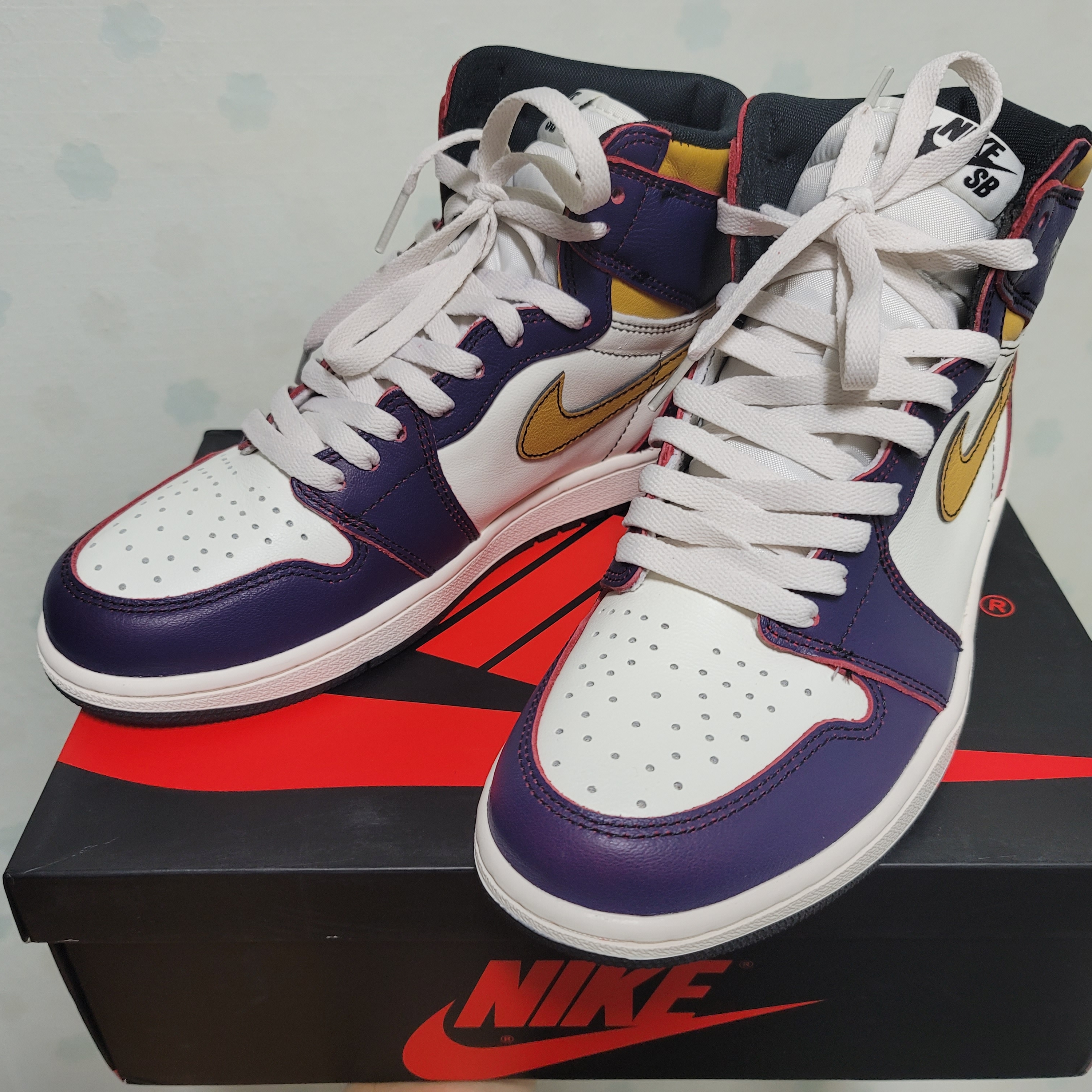 Jordan 1 Retro High OG Defiant SB LA to Chicago 착용 스타일 - 1