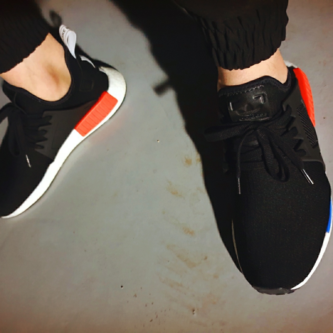 Adidas NMD XR1 OG Black 착용 스타일 - 4