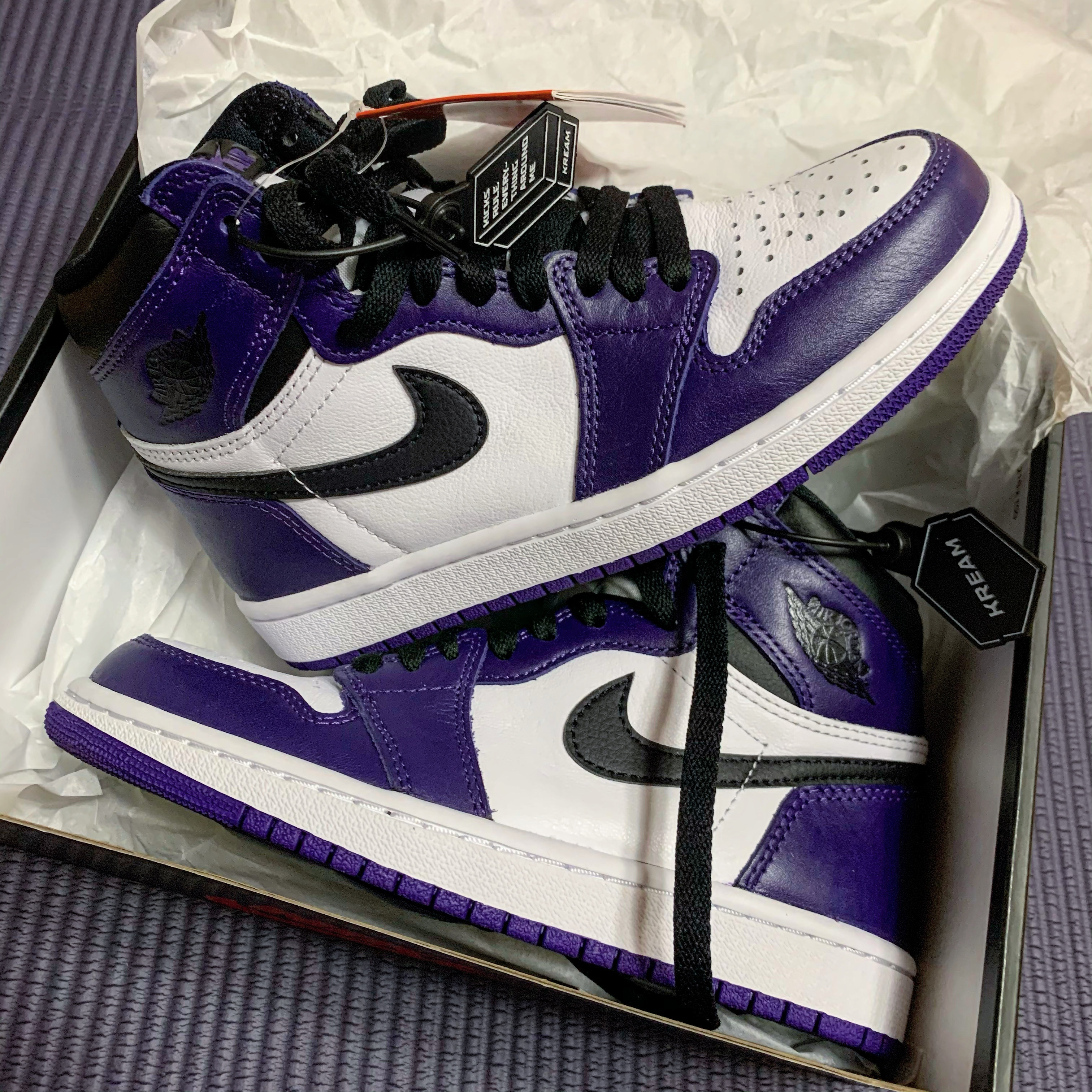 Jordan 1 Retro High OG Court Purple 2020 착용 스타일