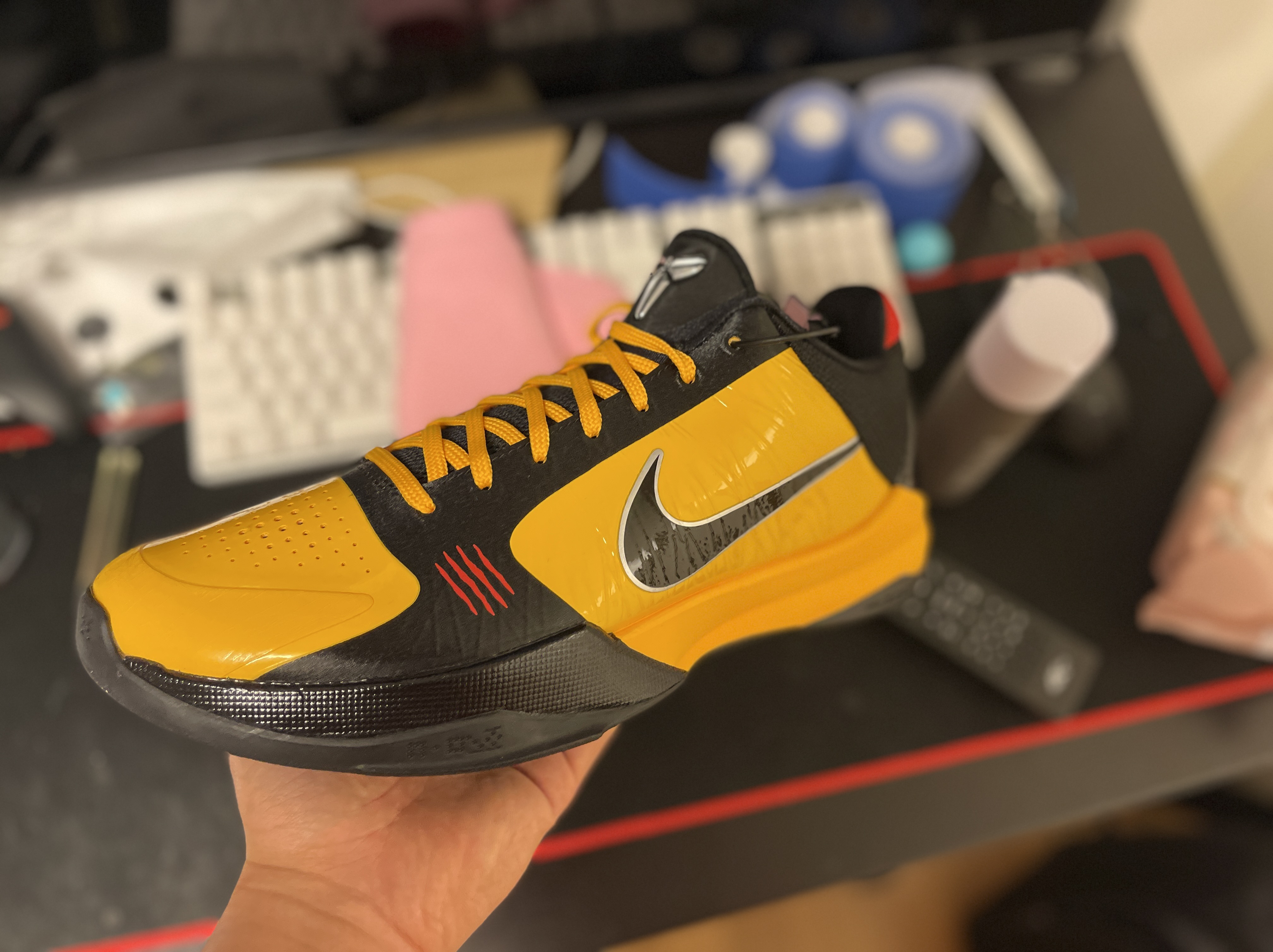 Nike Kobe 5 Protro Bruce Lee 착용 스타일