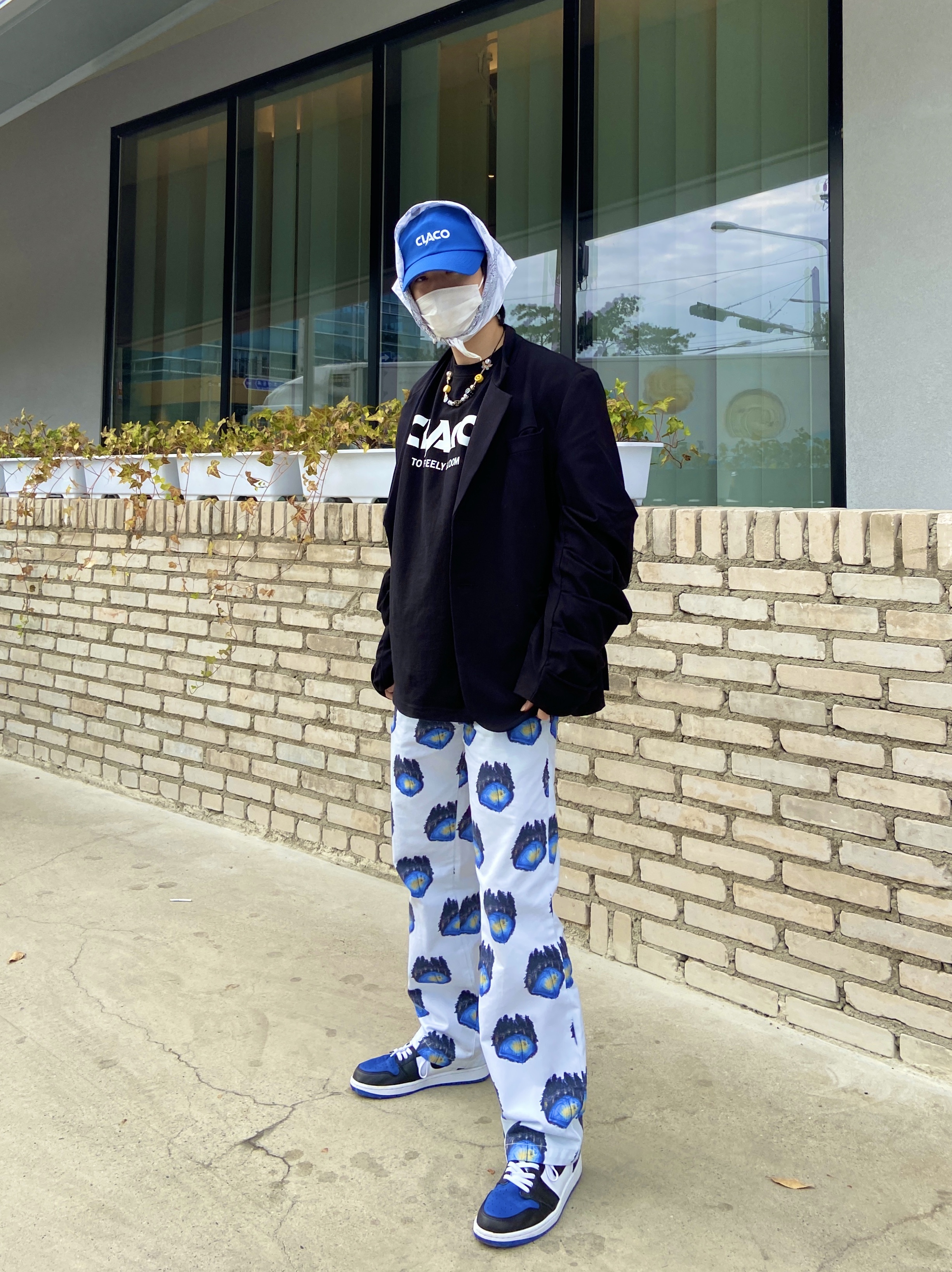 Jordan 1 Retro High OG Royal Toe 착용 스타일