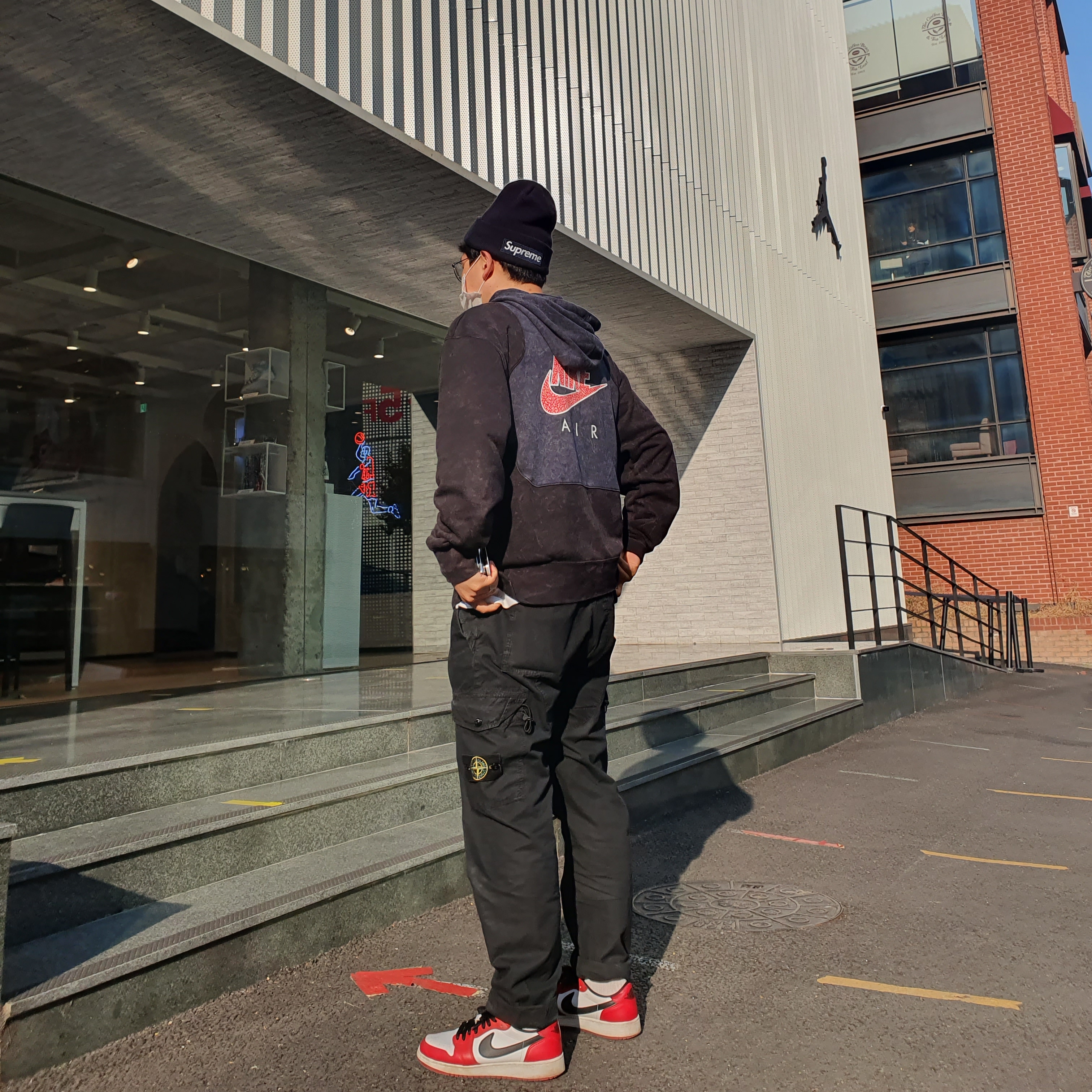 (GS) Jordan 1 Retro Low OG Chicago 2016 착용 스타일