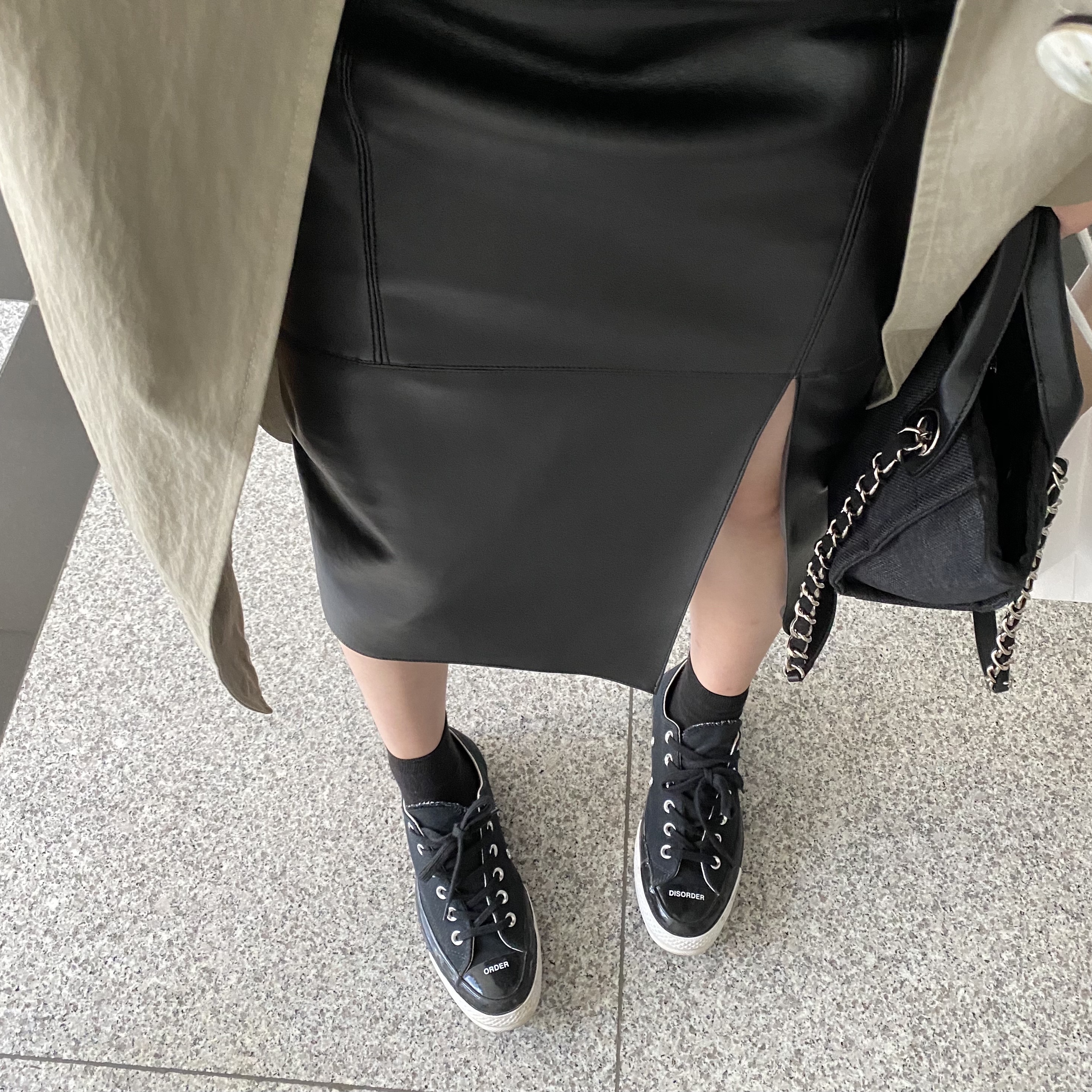 Converse x Undercover Chuck 70 Ox Black 착용 스타일
