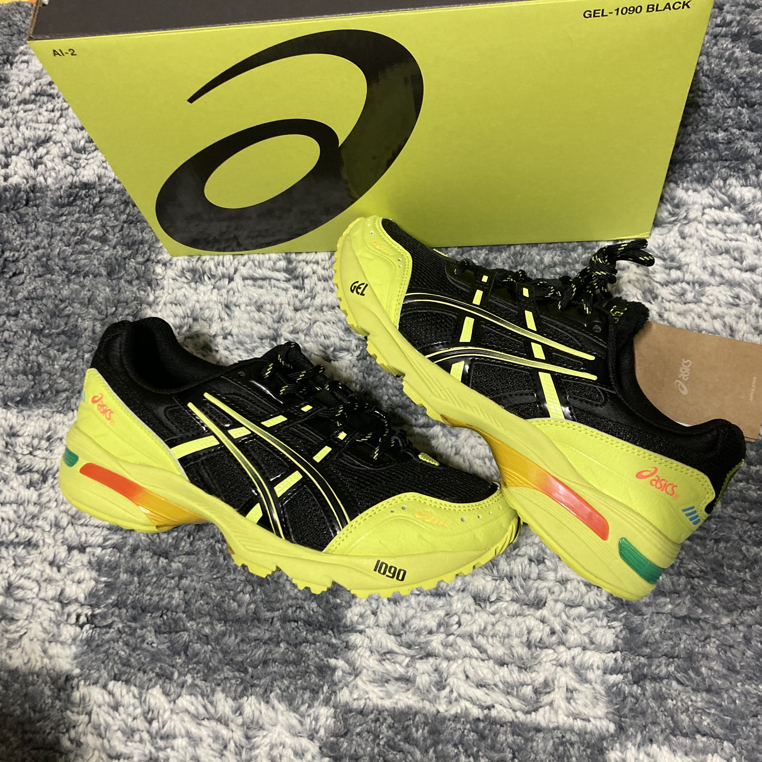 Asics x IAB Studio Gel-1090 Black 착용 스타일 - 2