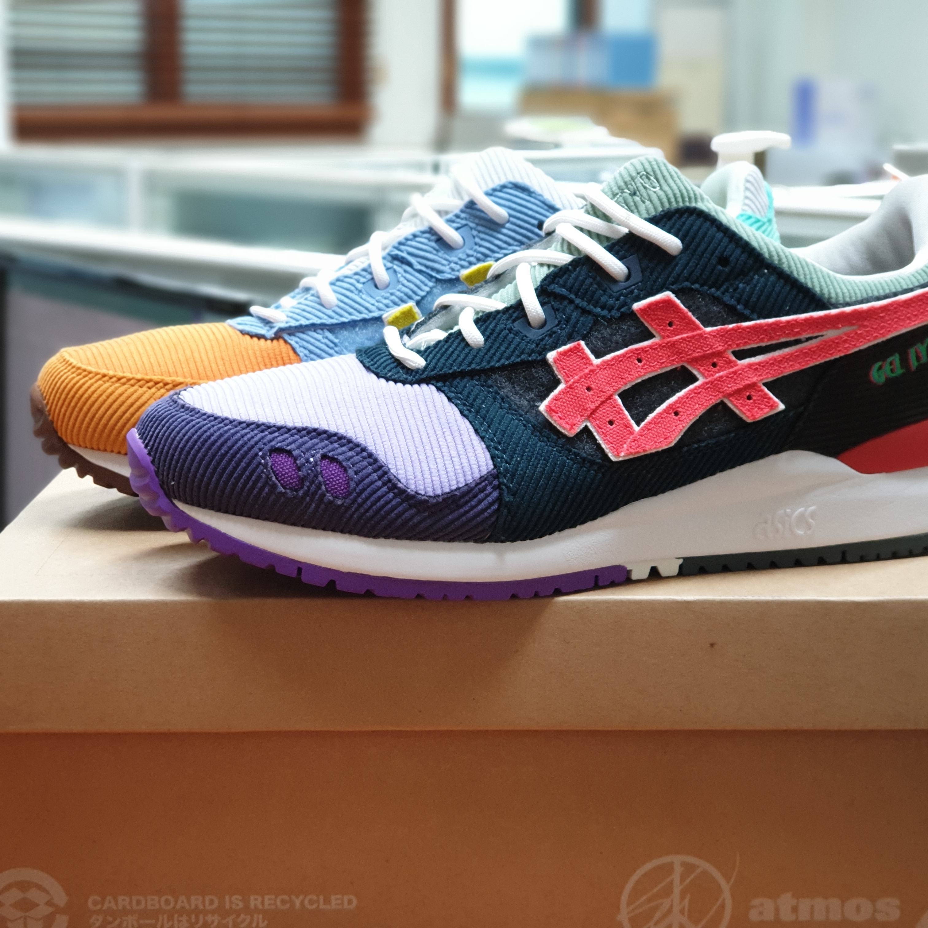 Asics x Atmos x Sean Wotherspoon Gel-Lyte III OG Corduroy 착용 스타일