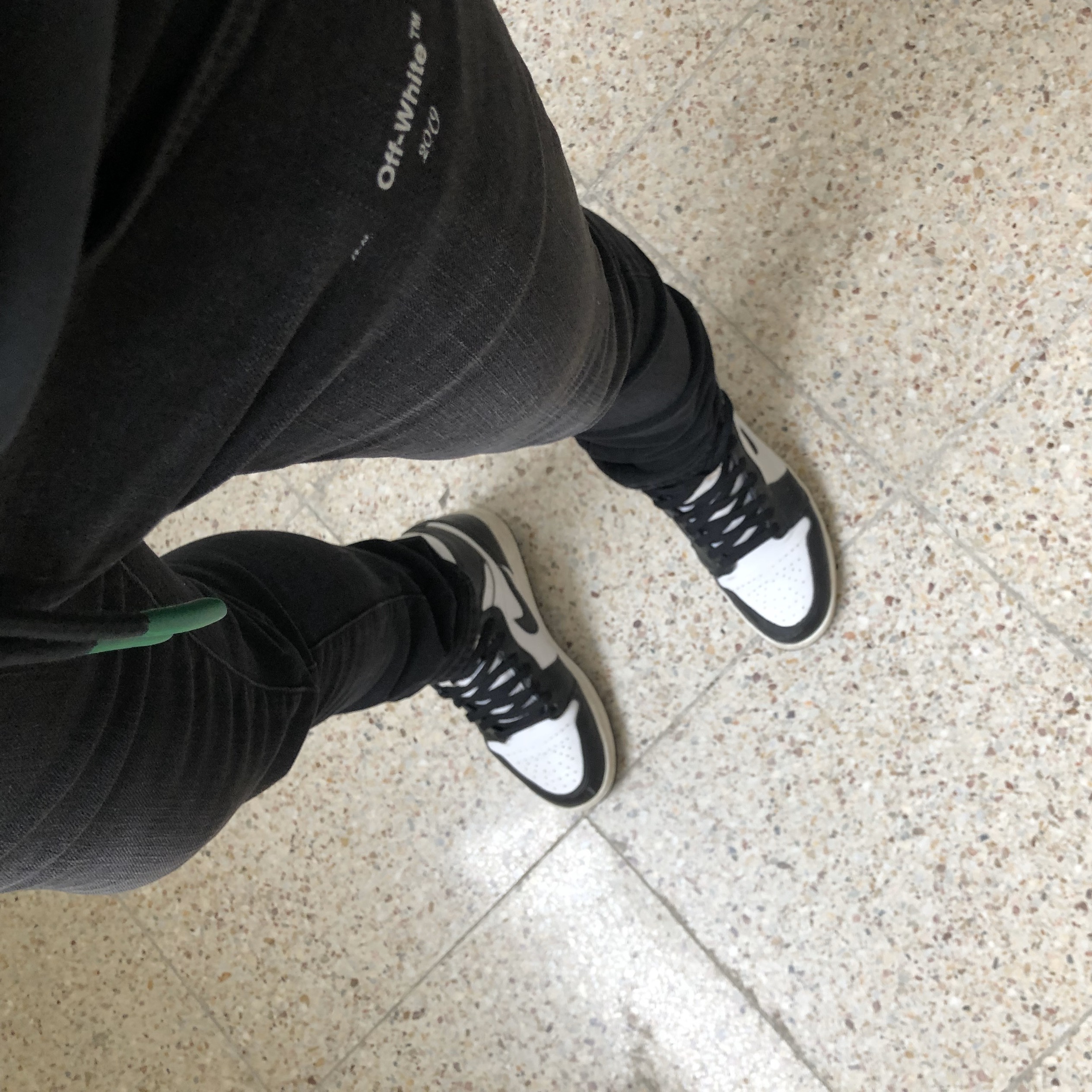 Jordan 1 Retro High OG Black White 2014 착용 스타일