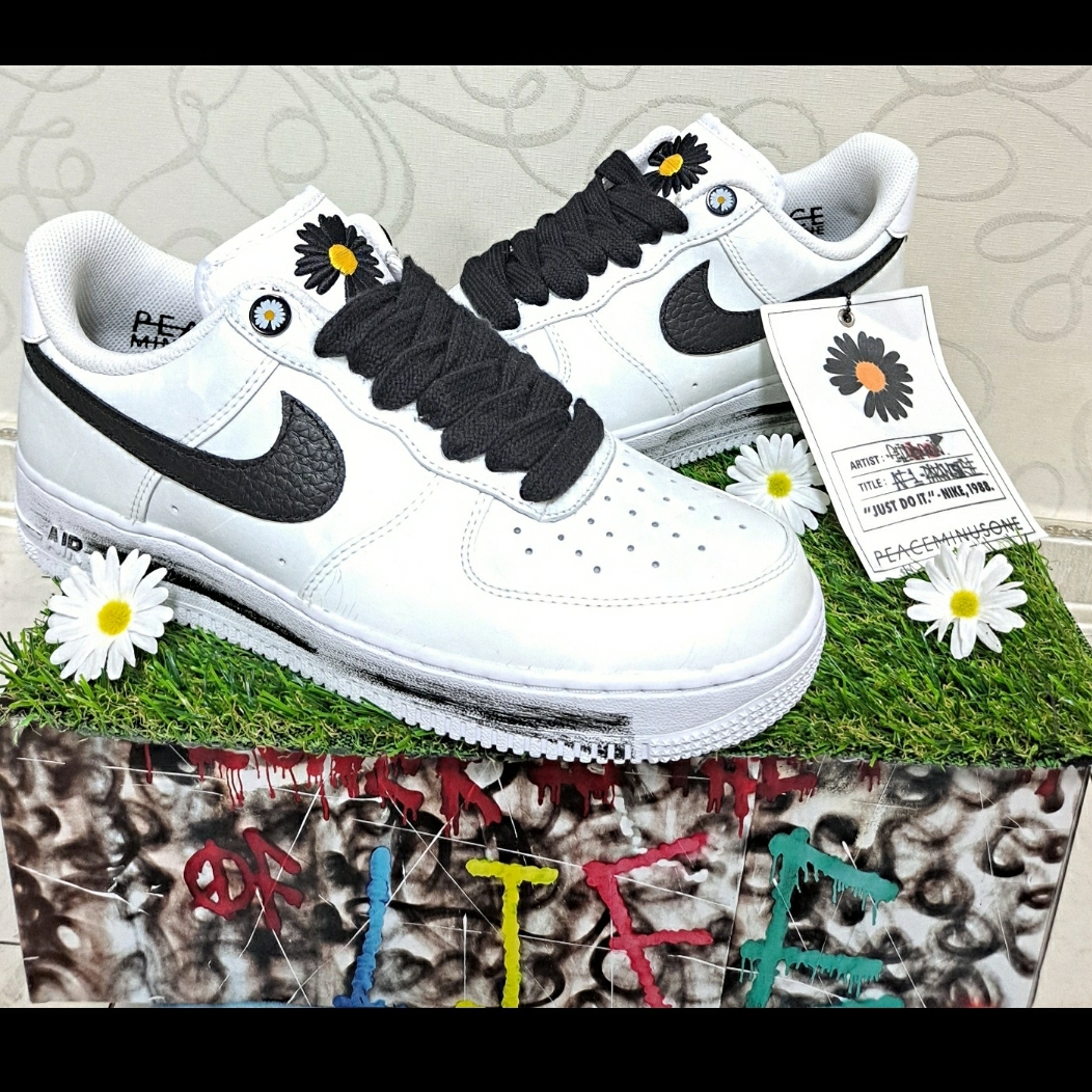 Nike x Peaceminusone Air Force 1 Low Para-Noise 2.0 착용 스타일