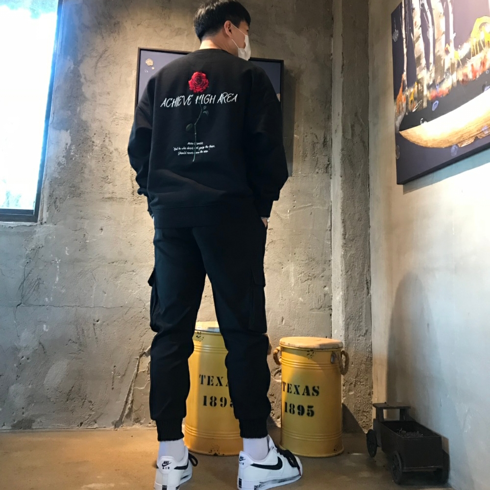 Nike x Peaceminusone Air Force 1 Low Para-Noise 2.0 착용 스타일 - 3