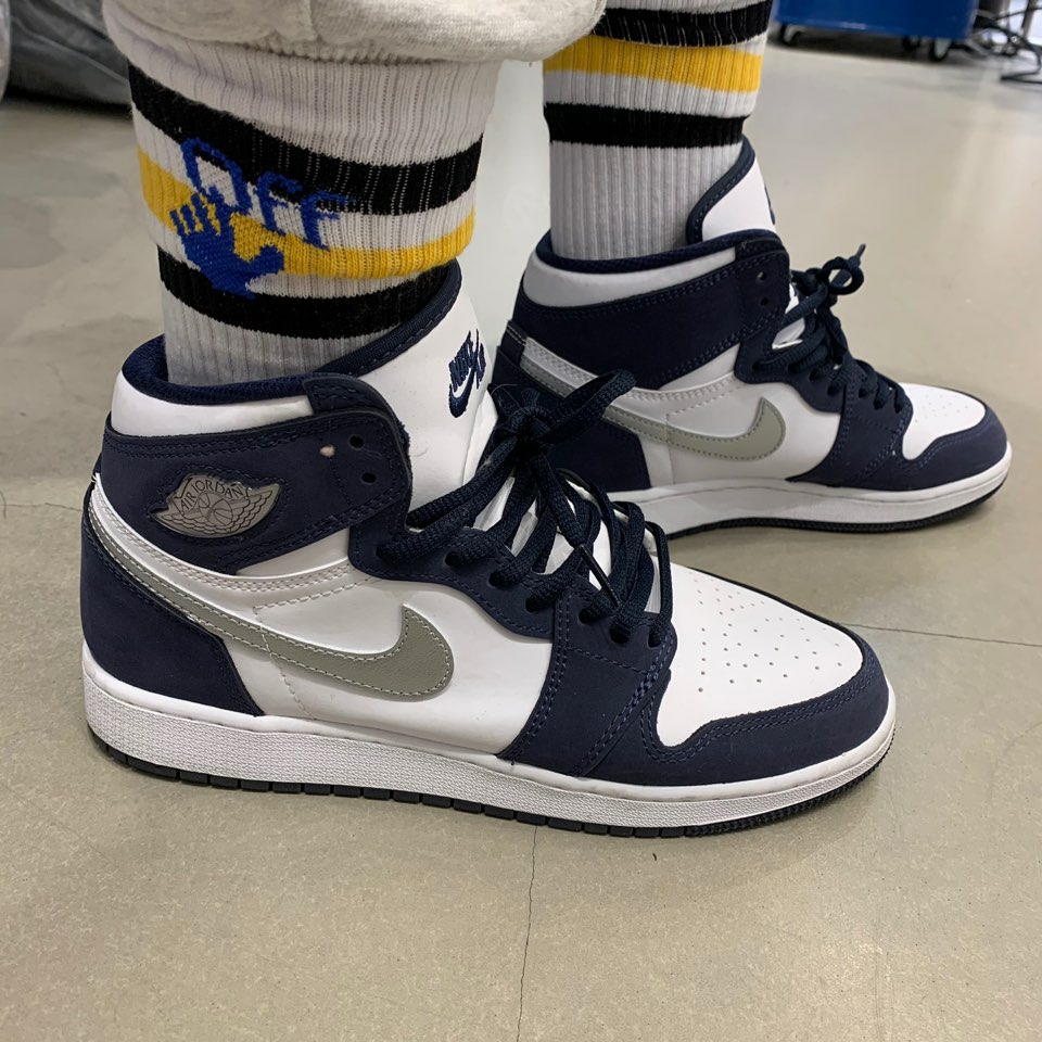 (GS) Jordan 1 Retro High OG CO.JP Midnight Navy 착용 스타일 - 2