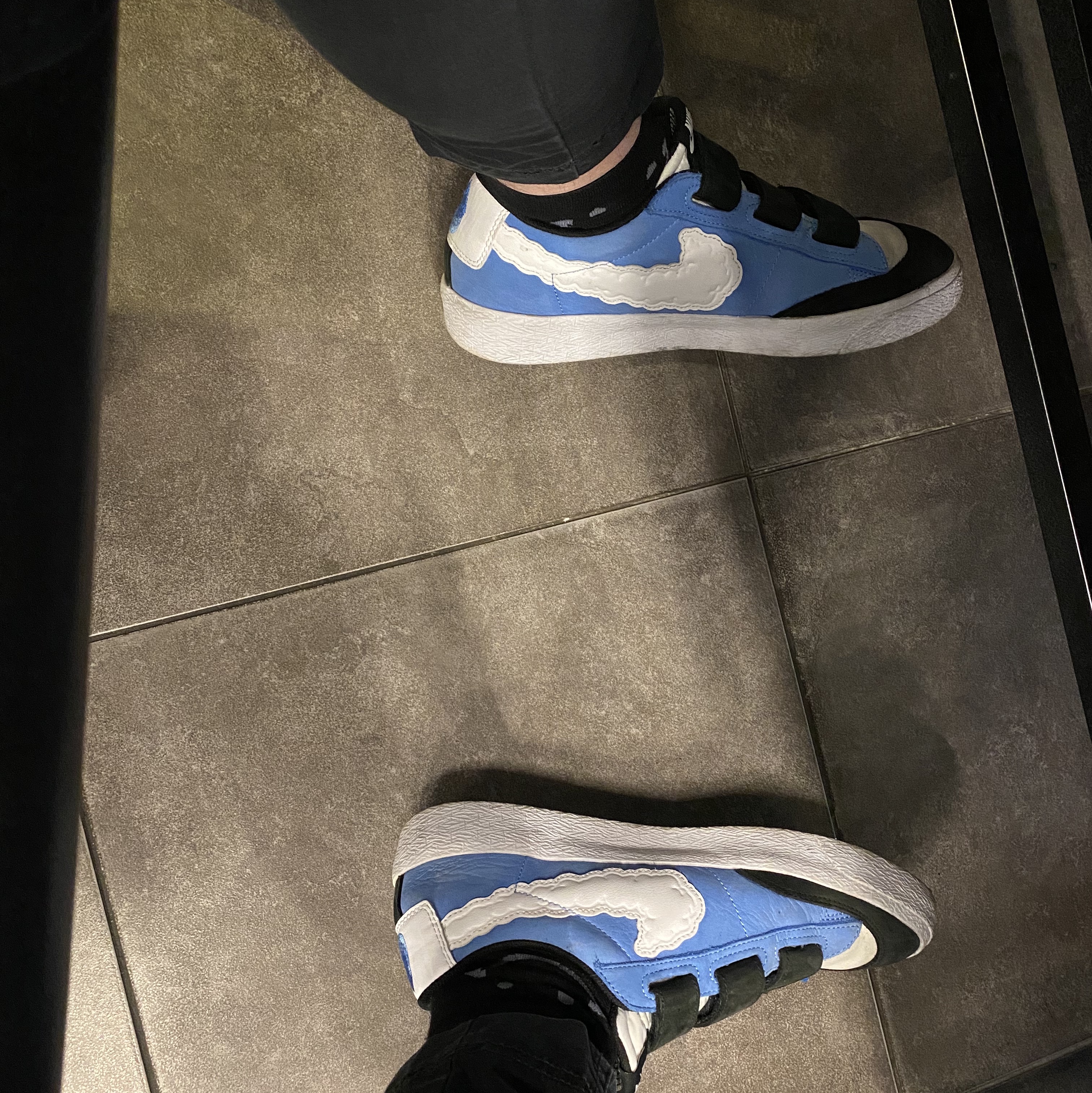 Nike SB Zoom Blazer AC Kevin and Hell 착용 스타일