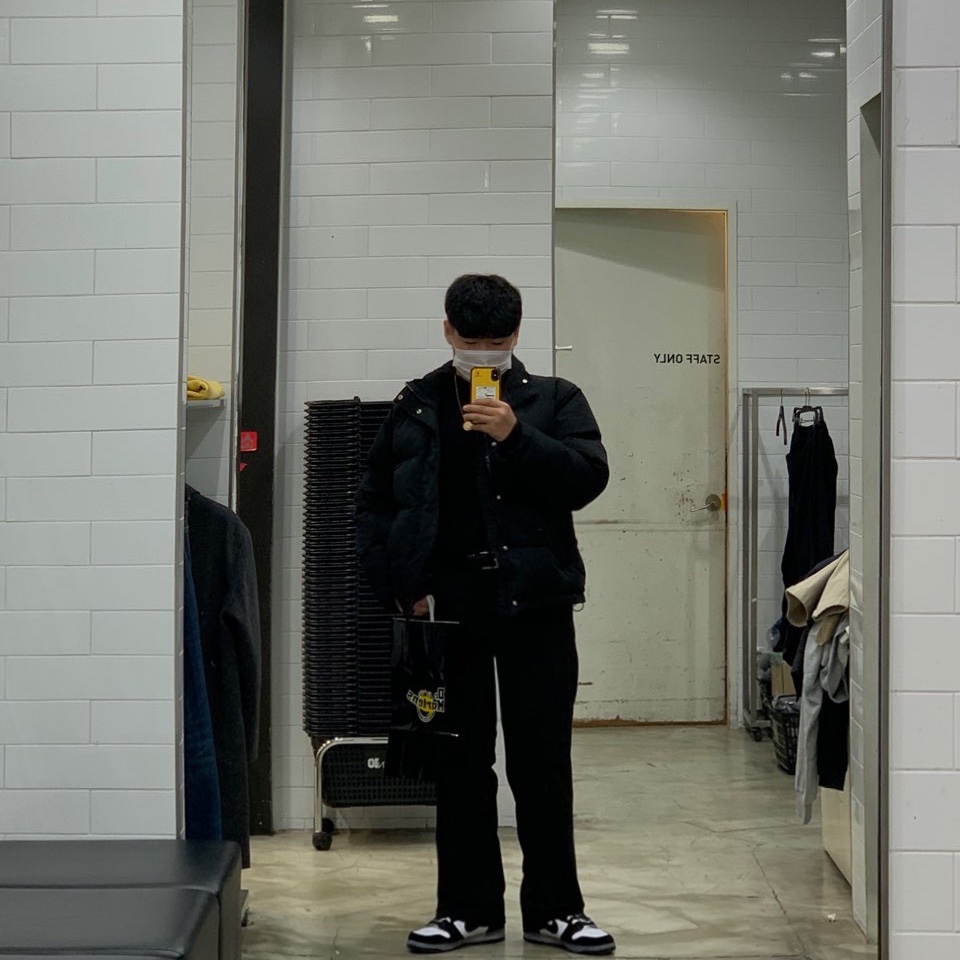 Nike x Slam Jam Dunk High SP Clear Black 착용 스타일