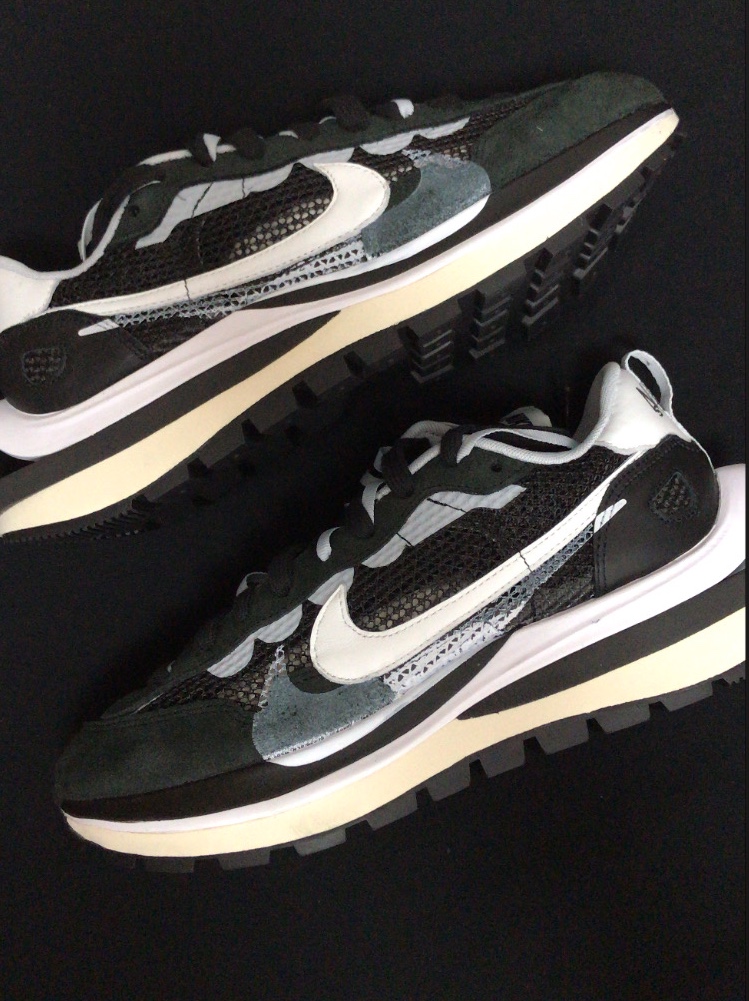 Nike x Sacai VaporWaffle Black White 착용 스타일