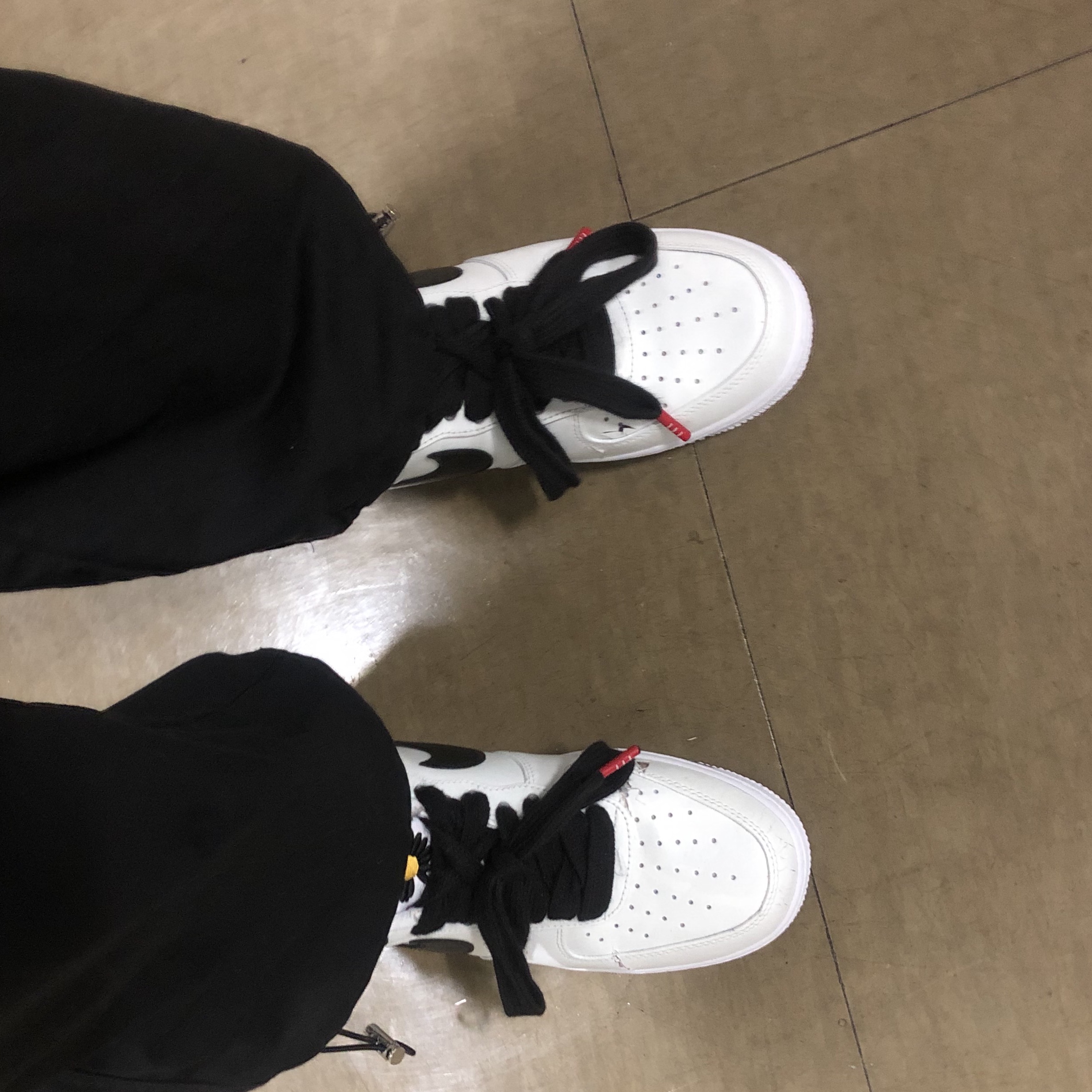 Nike x Peaceminusone Air Force 1 Low Para-Noise 2.0 착용 스타일 - 3