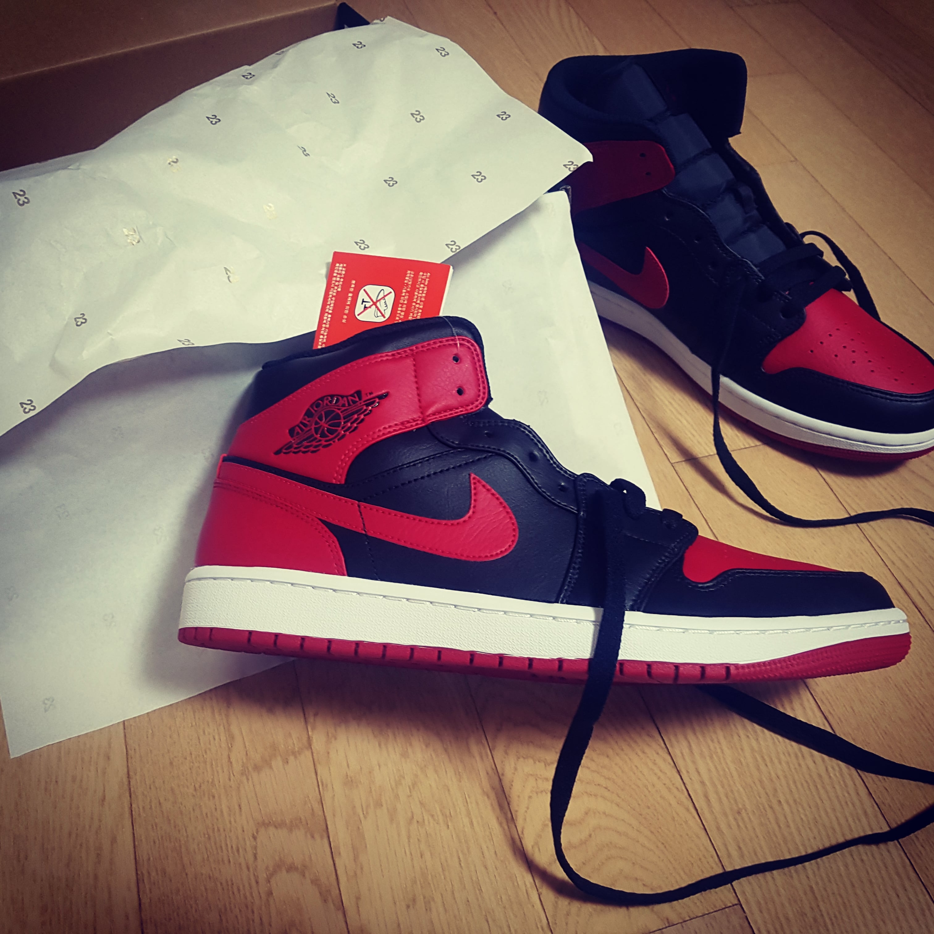 Jordan 1 Mid Bred Banned 2020 착용 스타일