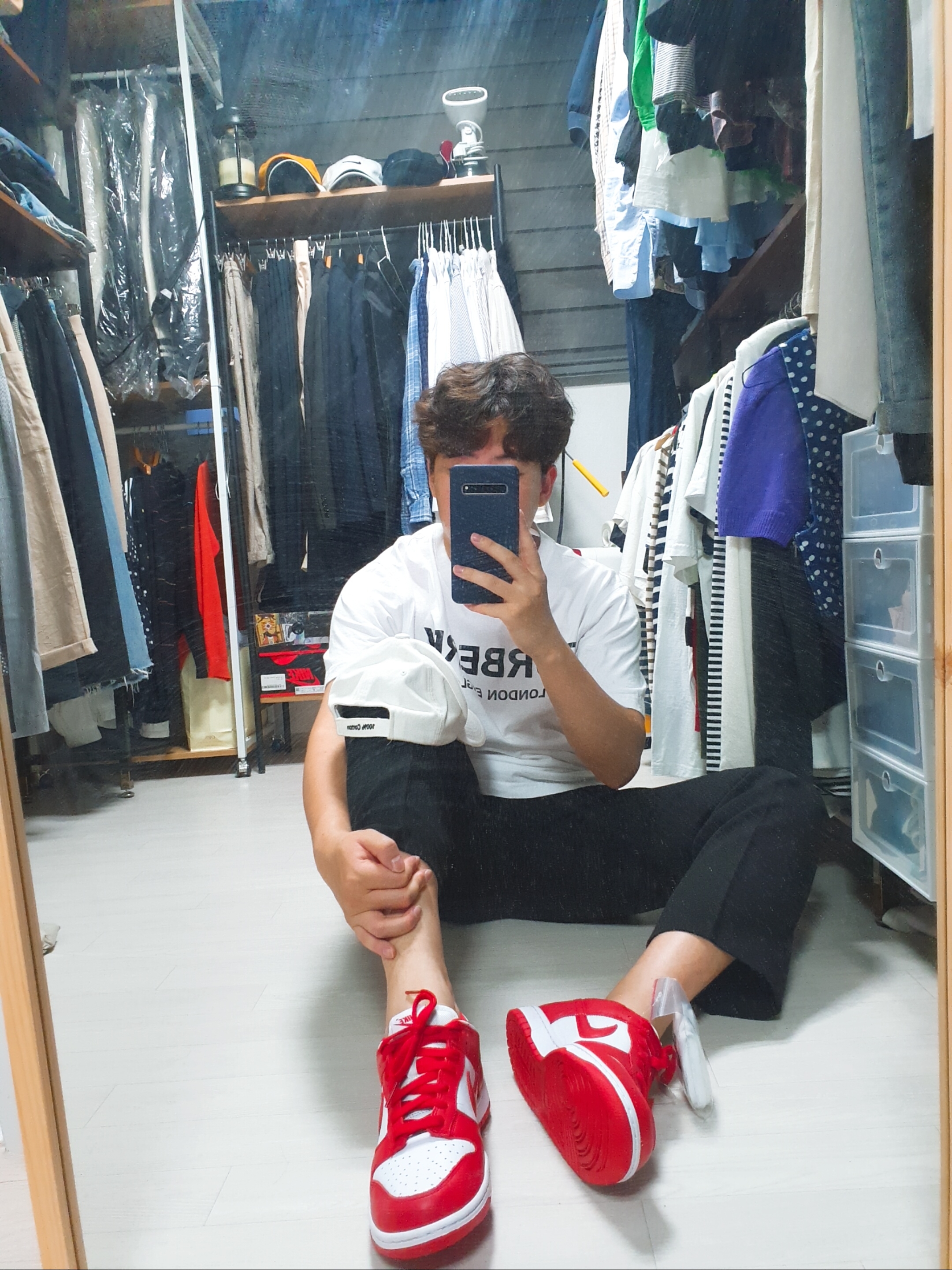 Nike Dunk Low SP University Red 2020 착용 스타일