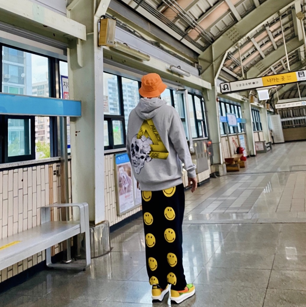 Nike x Sacai LDWaffle Green Multi, Palace Tri-Crusher Hood Grey - 20FW 착용 스타일