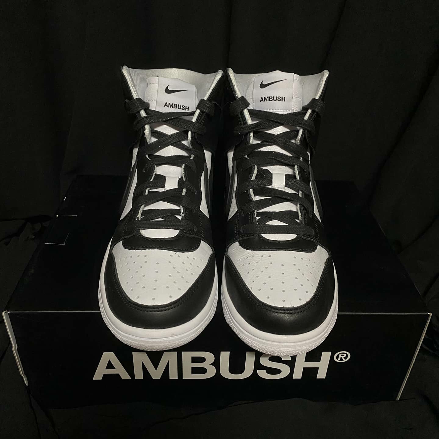 Nike x Ambush Dunk High Black 착용 스타일 - 3