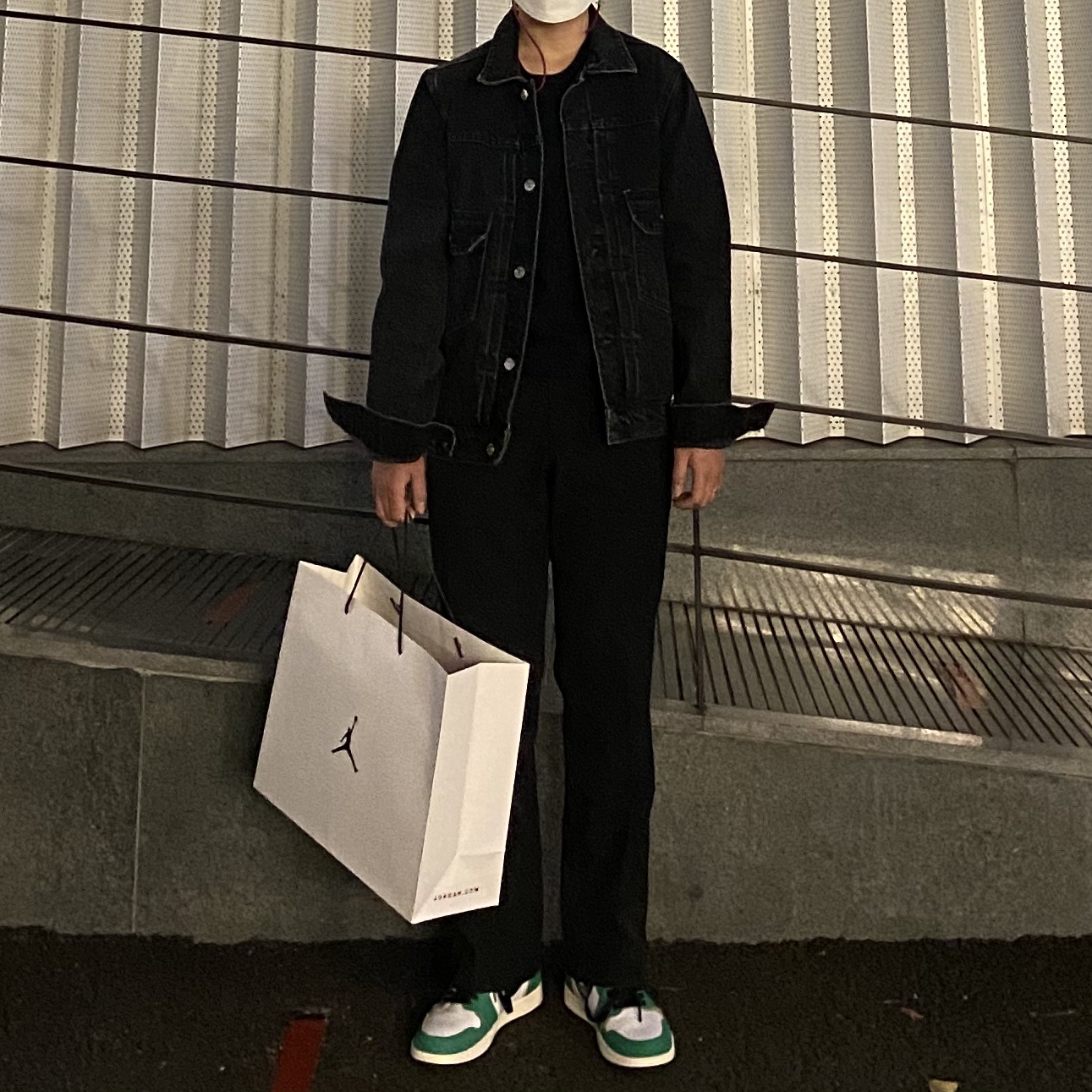 (W) Jordan 1 Retro High OG Lucky Green 착용 스타일