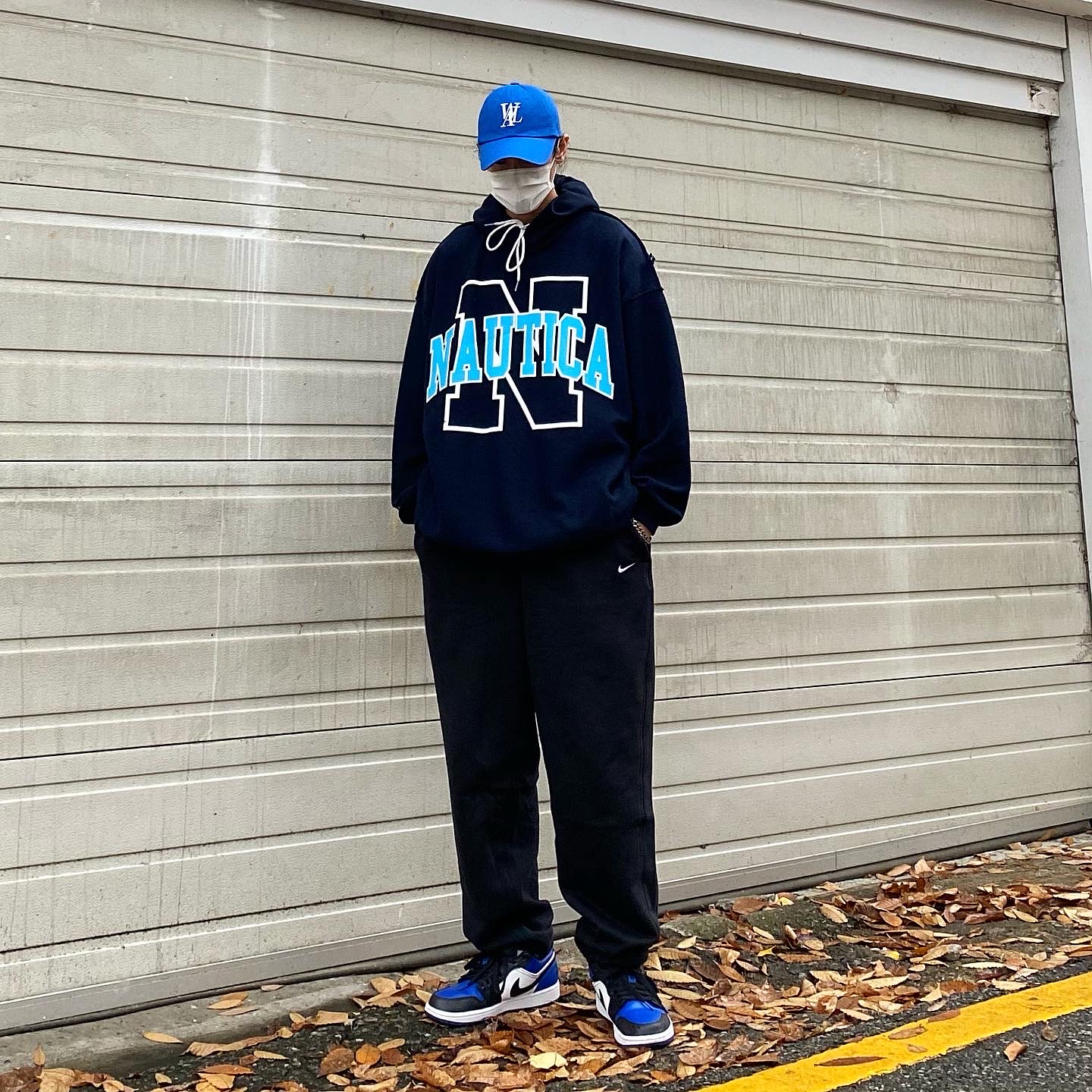 Jordan 1 Low Royal Toe 착용 스타일 - 1
