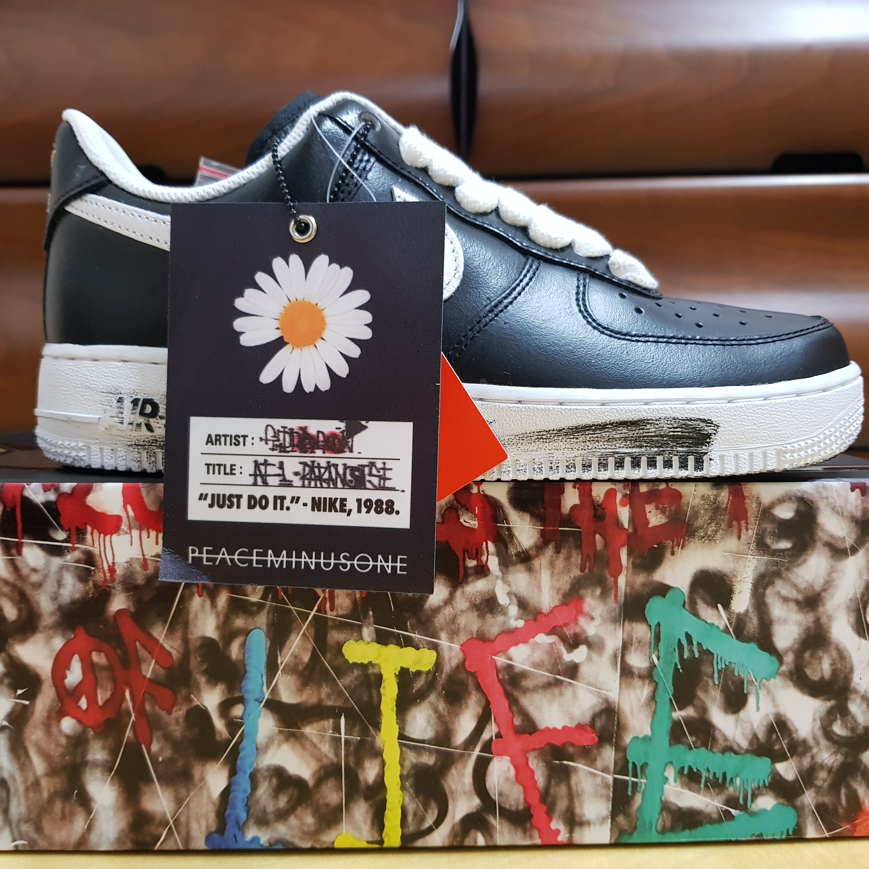 Nike x Peaceminusone Air Force 1 Low Para-Noise 착용 스타일 - 1