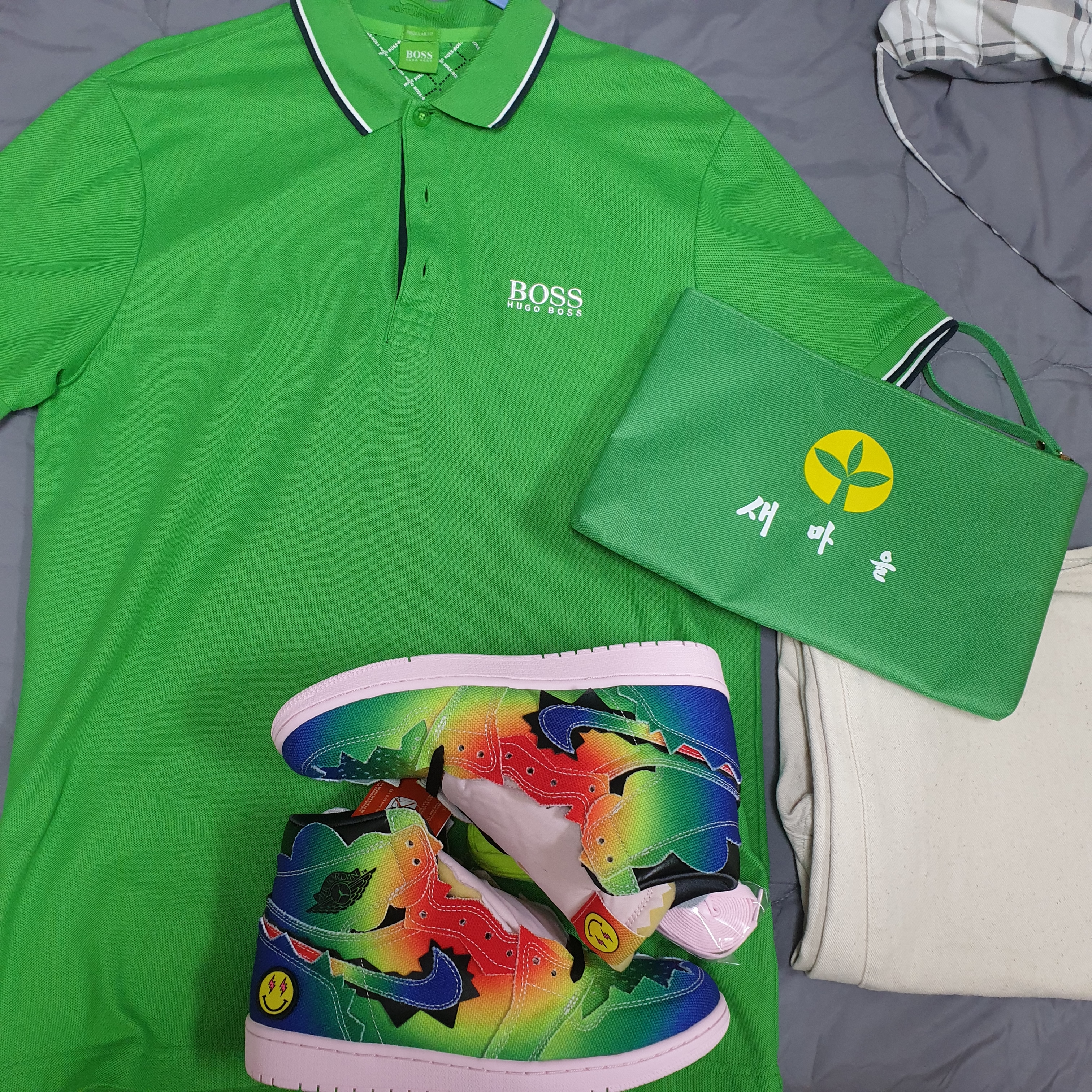 Jordan 1 x J Balvin Retro High OG 착용 스타일