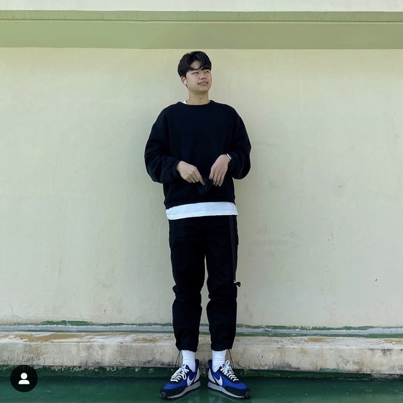 Nike x Undercover Daybreak Blue Jay 착용 스타일