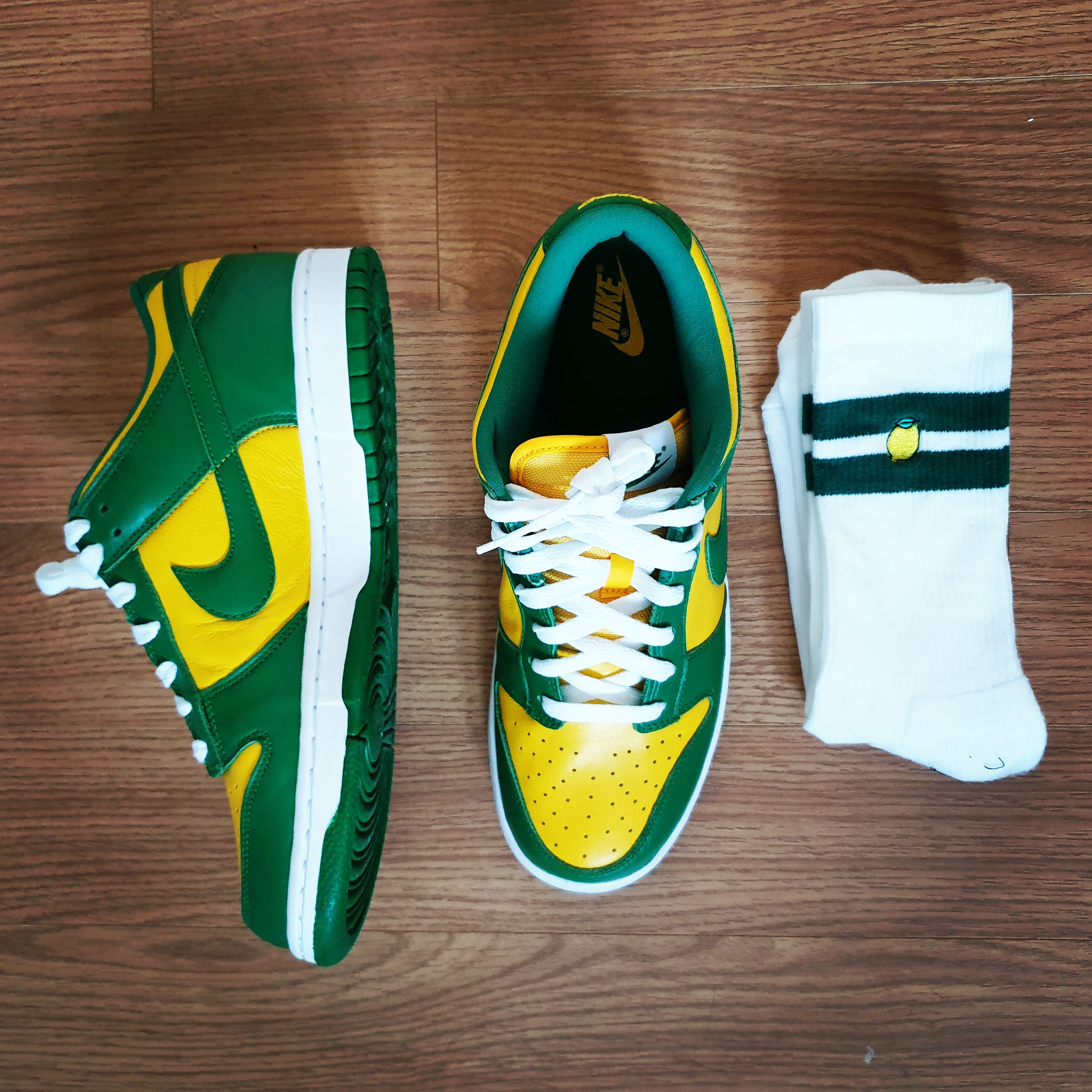 Nike Dunk Low SP Brazil 2020 착용 스타일