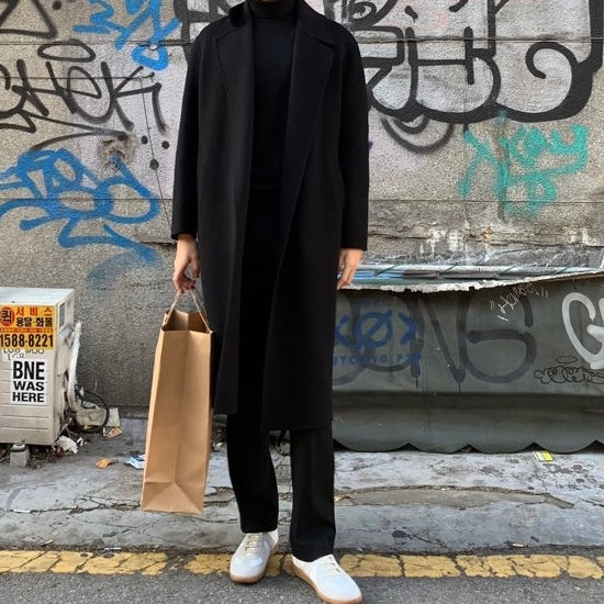 Maison Margiela Calfskin Replica Sneakers 착용 스타일