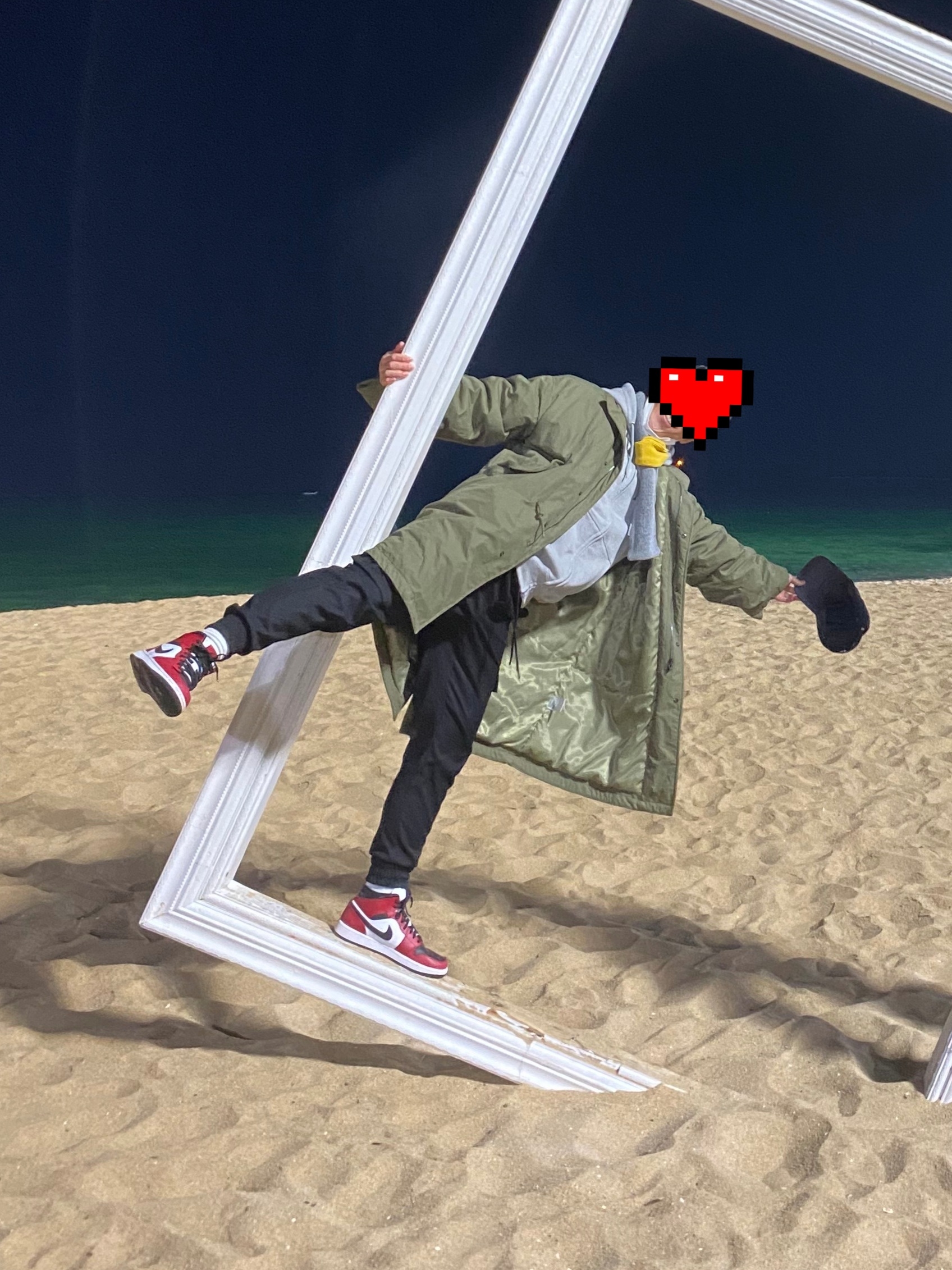Jordan 1 Mid Chicago Black Toe 착용 스타일