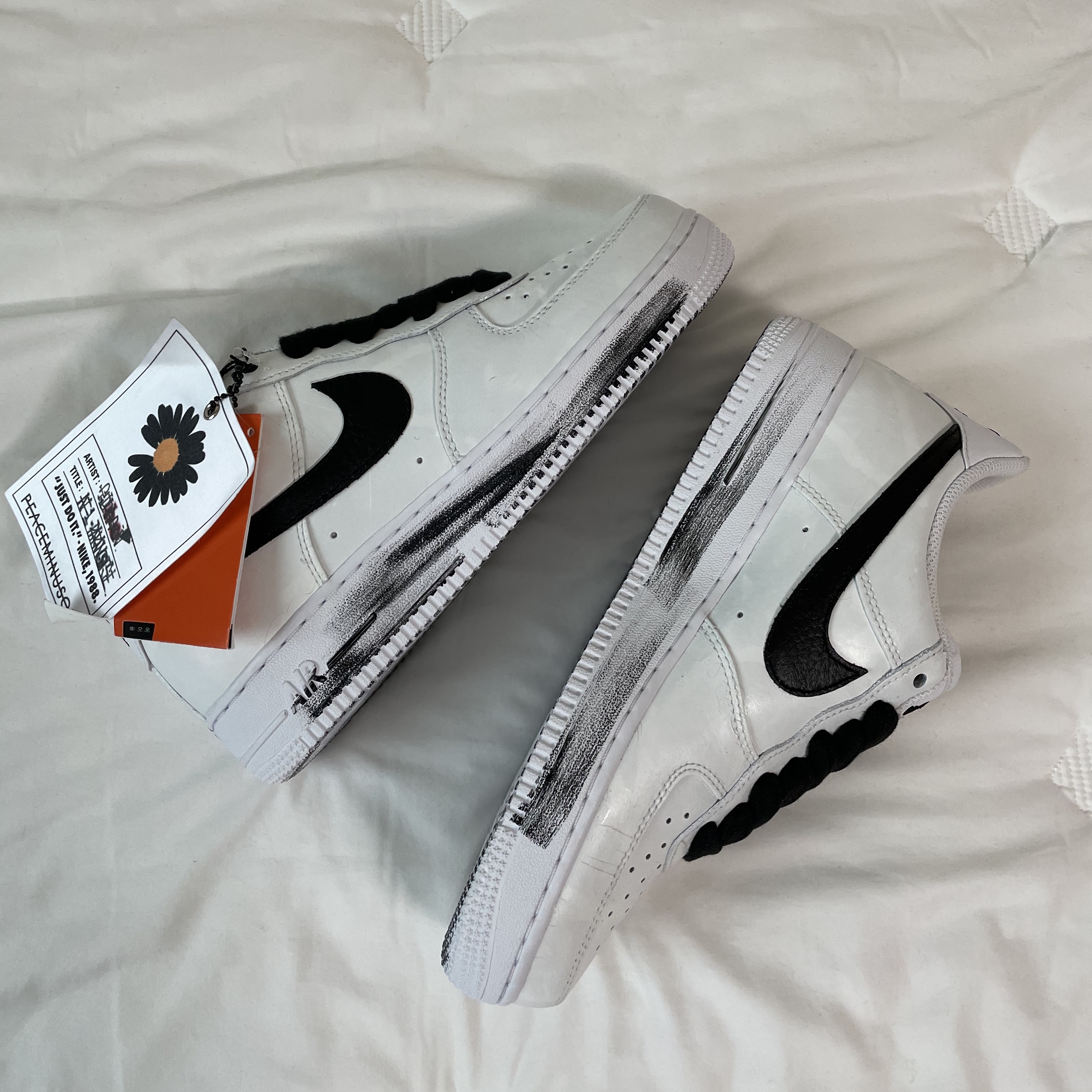 Nike x Peaceminusone Air Force 1 Low Para-Noise 2.0 착용 스타일 - 2