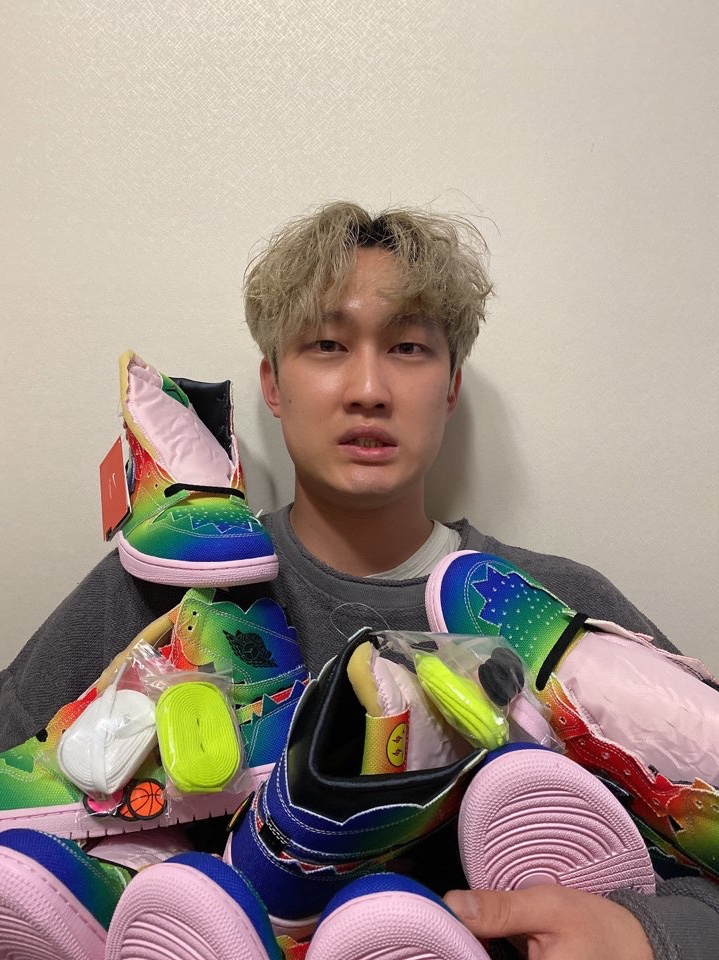 Jordan 1 x J Balvin Retro High OG 착용 스타일 - 3