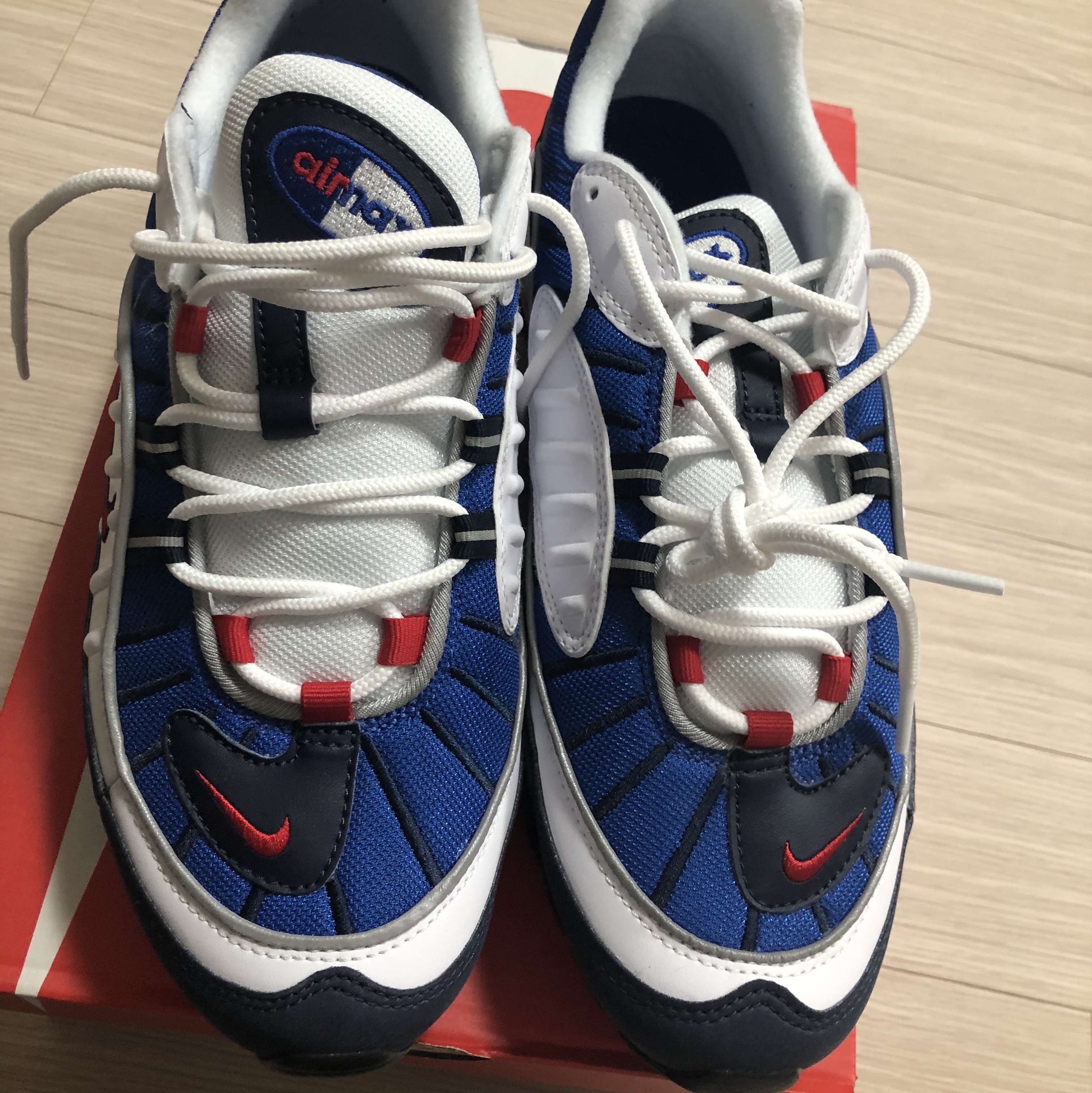 Nike Air Max 98 Gundam 2018 착용 스타일 - 1