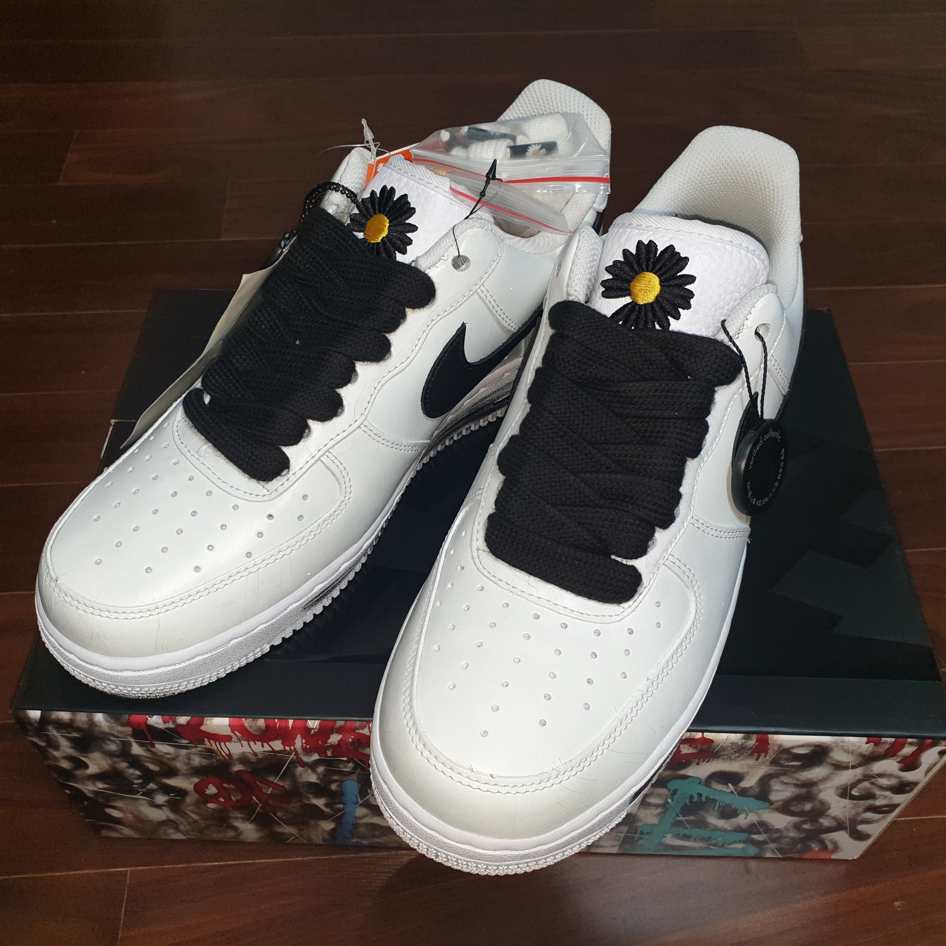 Nike x Peaceminusone Air Force 1 Low Para-Noise 2.0 착용 스타일 - 1
