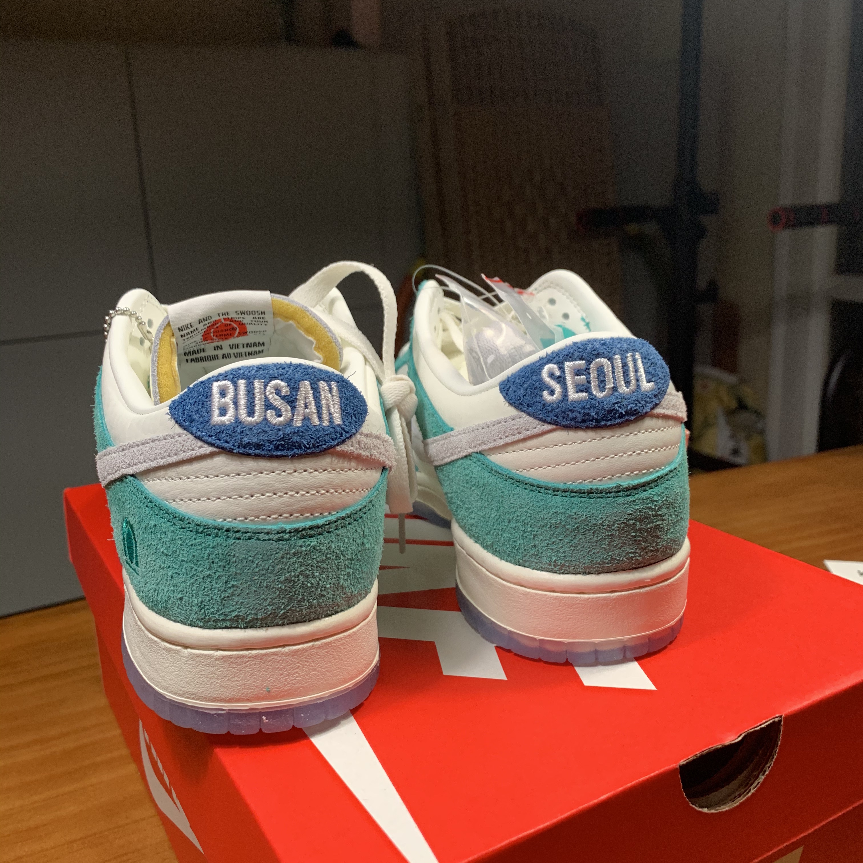 Nike x Kasina Dunk Low Road Sign - Kasina Exclusive 착용 스타일 - 2